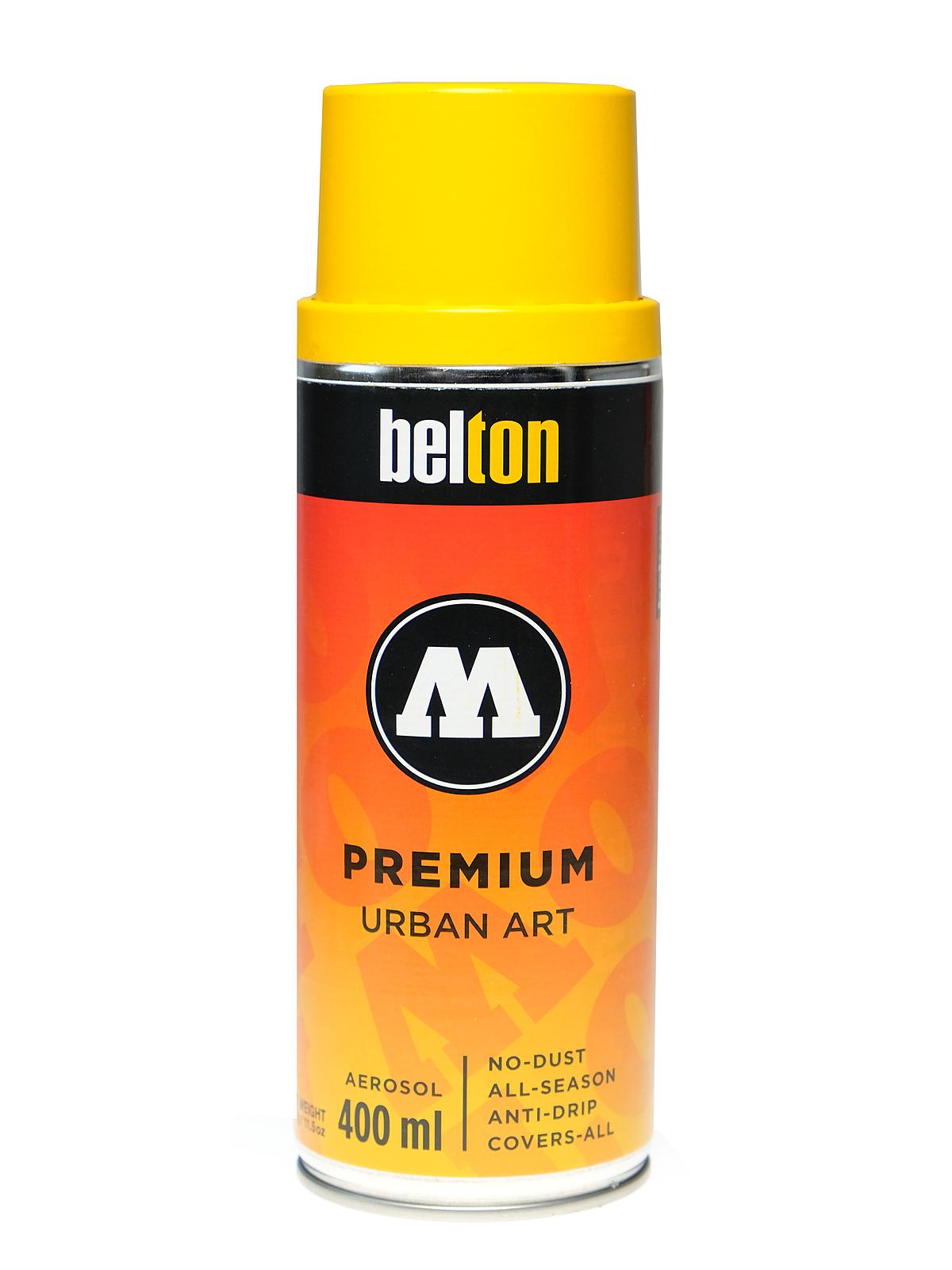 Belton Premium Spray Paint golden yellow 400 ml