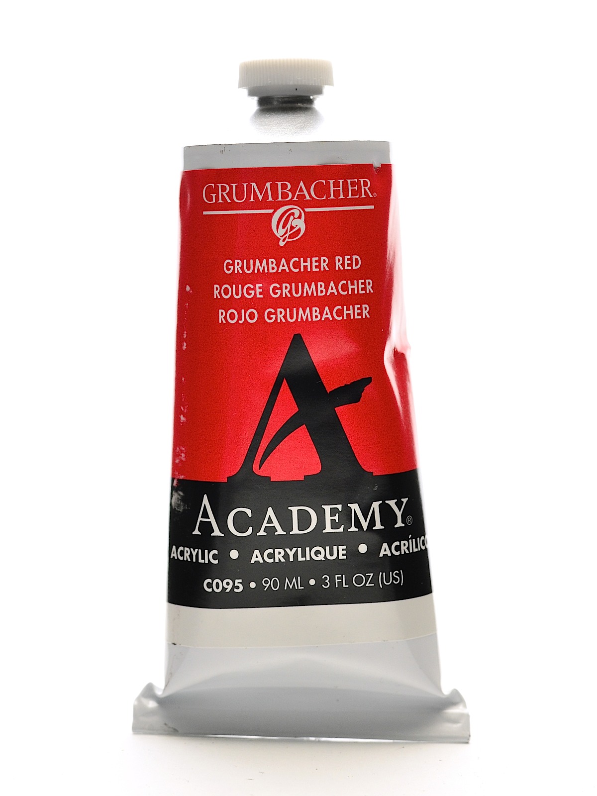 Academy Acrylic Colors Grumbacher red 3 oz. (90 ml)