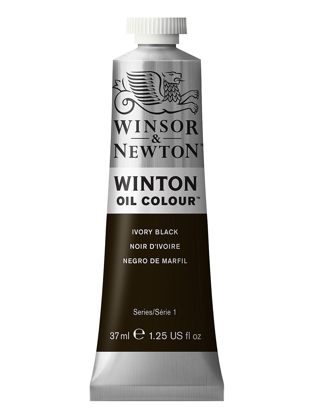 Winton Oil Colours 37 ml ivory black 331
