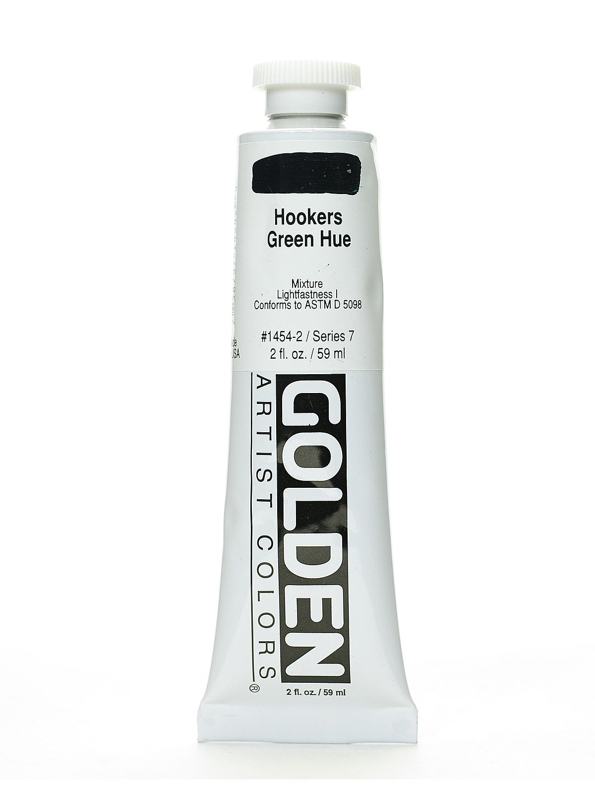 Heavy Body Acrylics historical hookers green hue 2 oz.