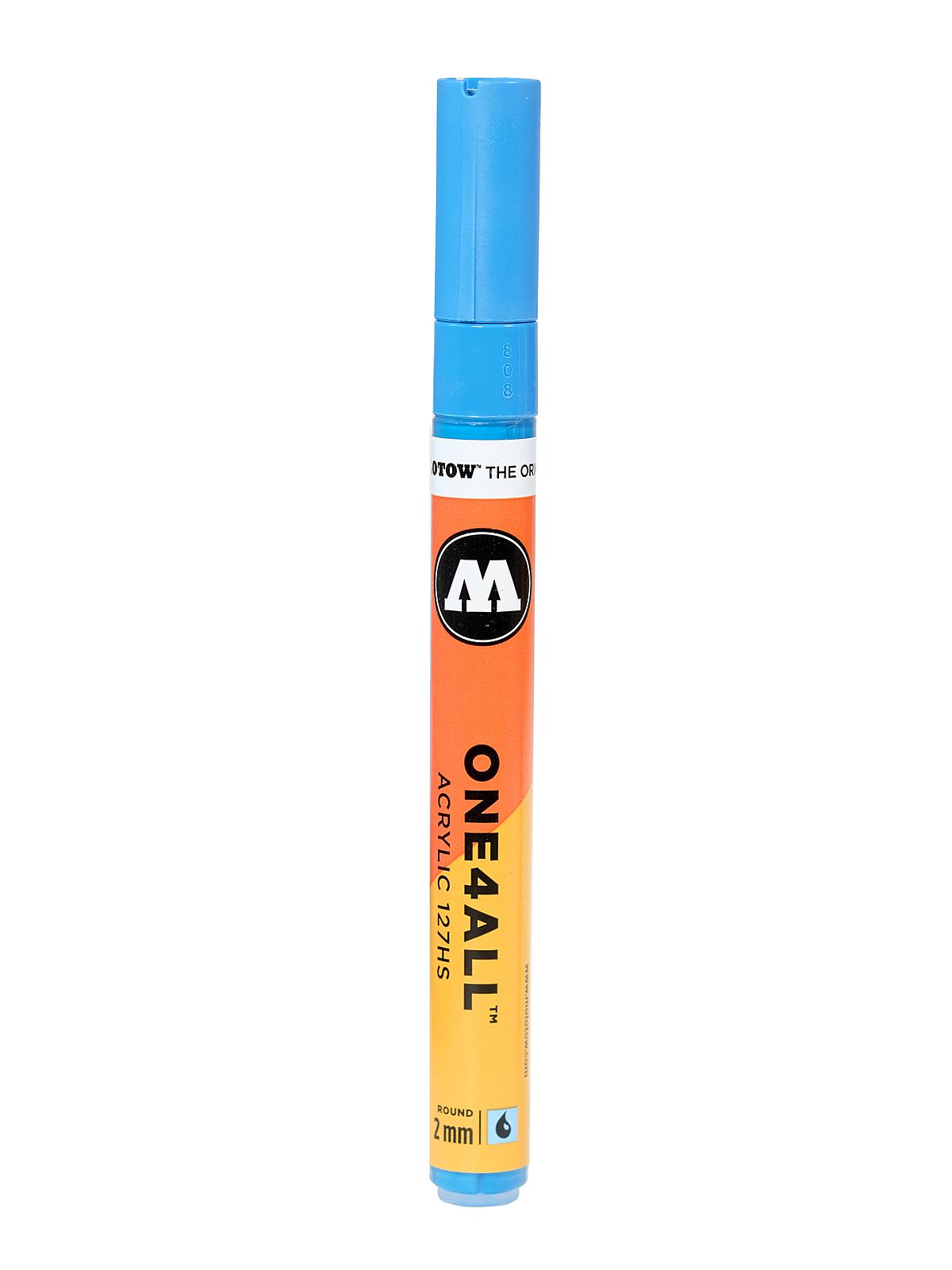 One4All Acrylic Paint Markers 2 mm shock blue 230