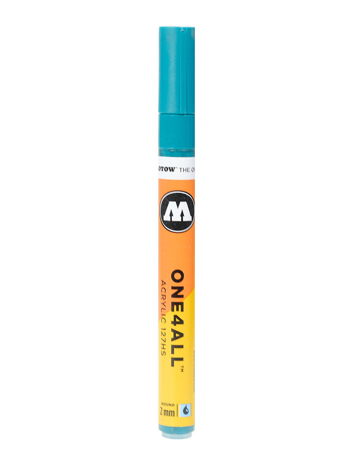 One4All Acrylic Paint Markers 2 mm turquoise 235