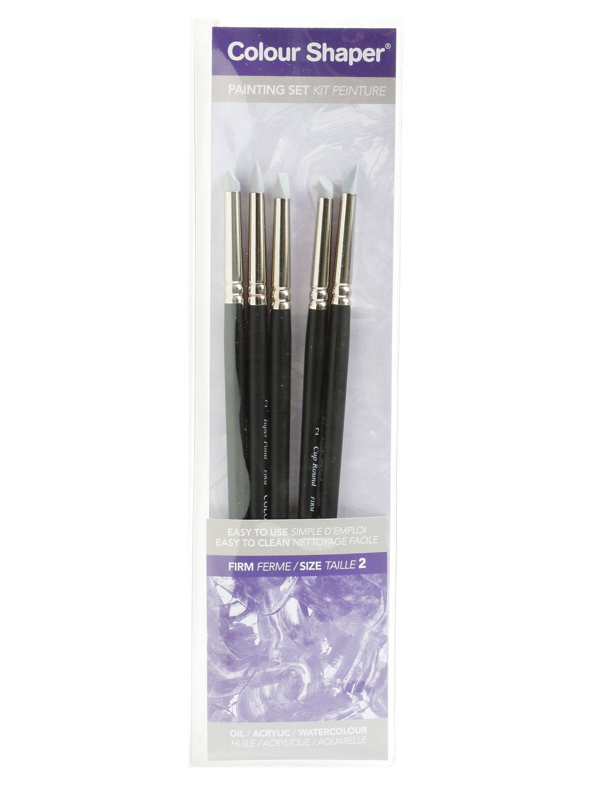 Painting Tool and Pastel Blending Sets assorted firm no. 2 set of 5