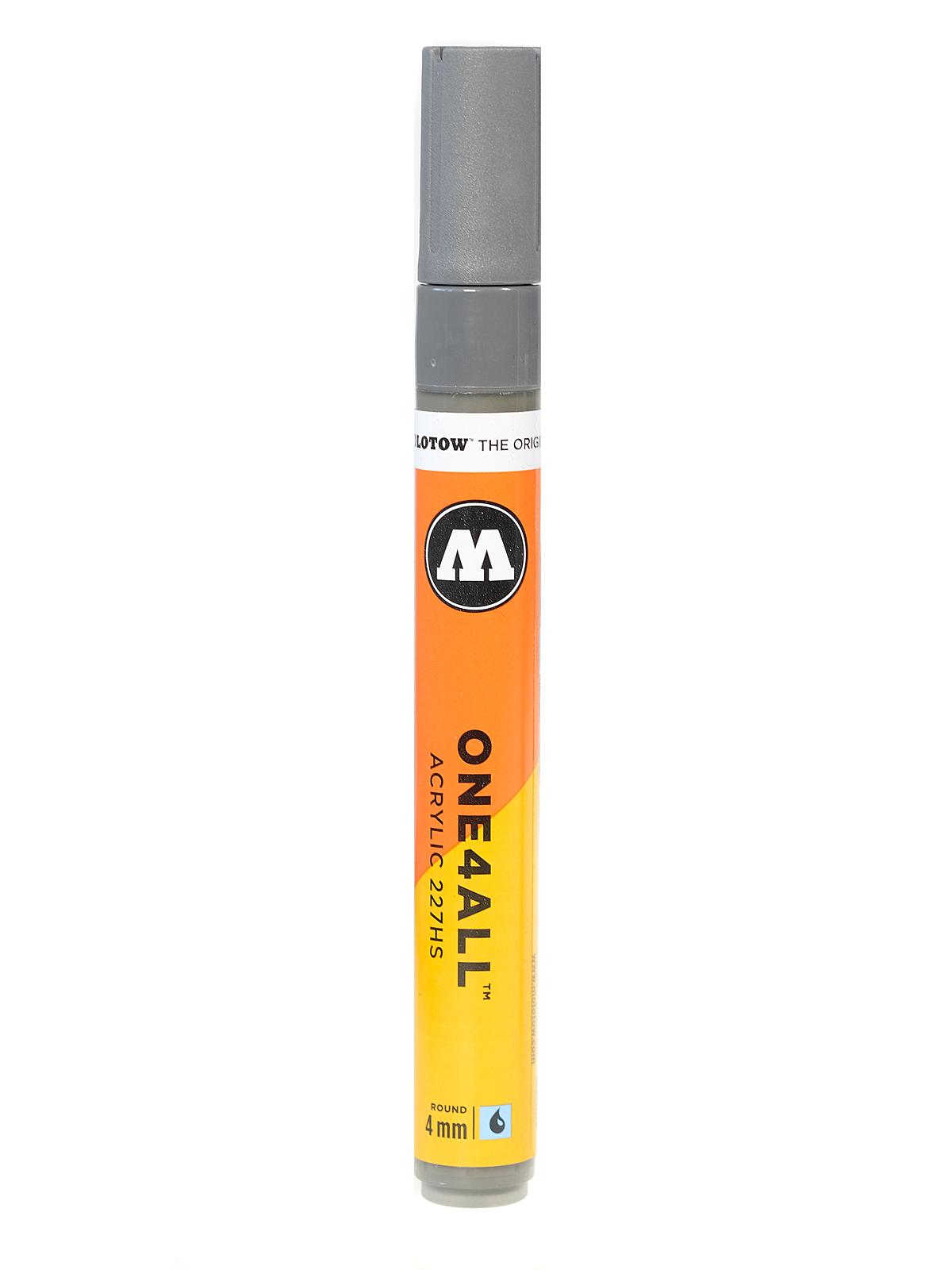 One4All Acrylic Paint Markers 4 mm grey blue dark 238