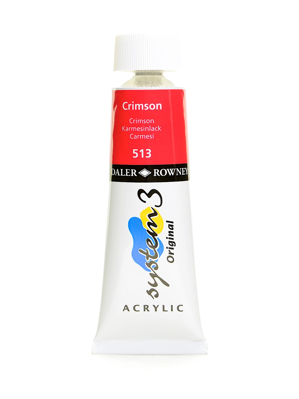 System 3 Acrylic Colour Crimson 75 Ml