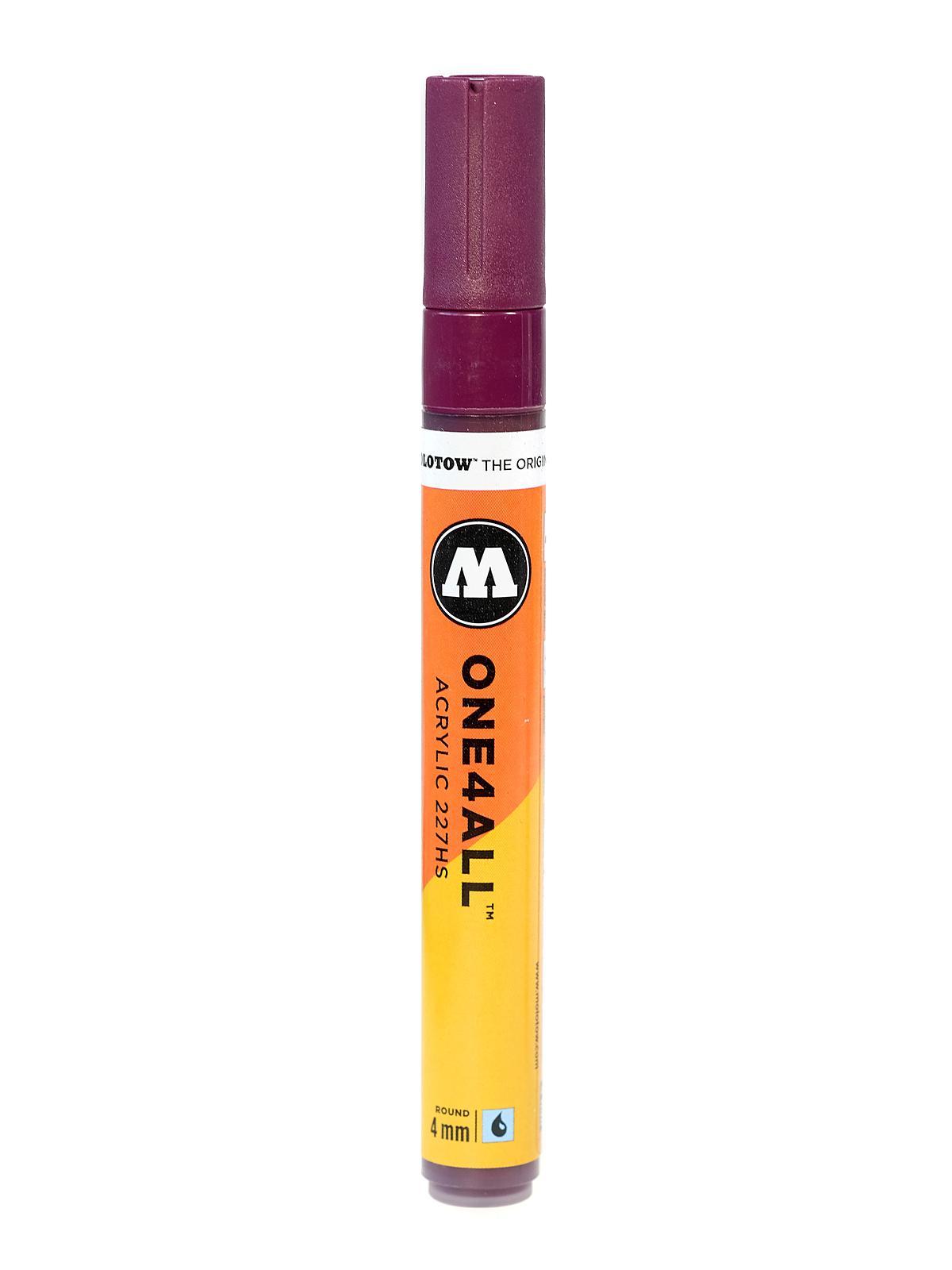 One4All Acrylic Paint Markers 4 mm purple violet 233