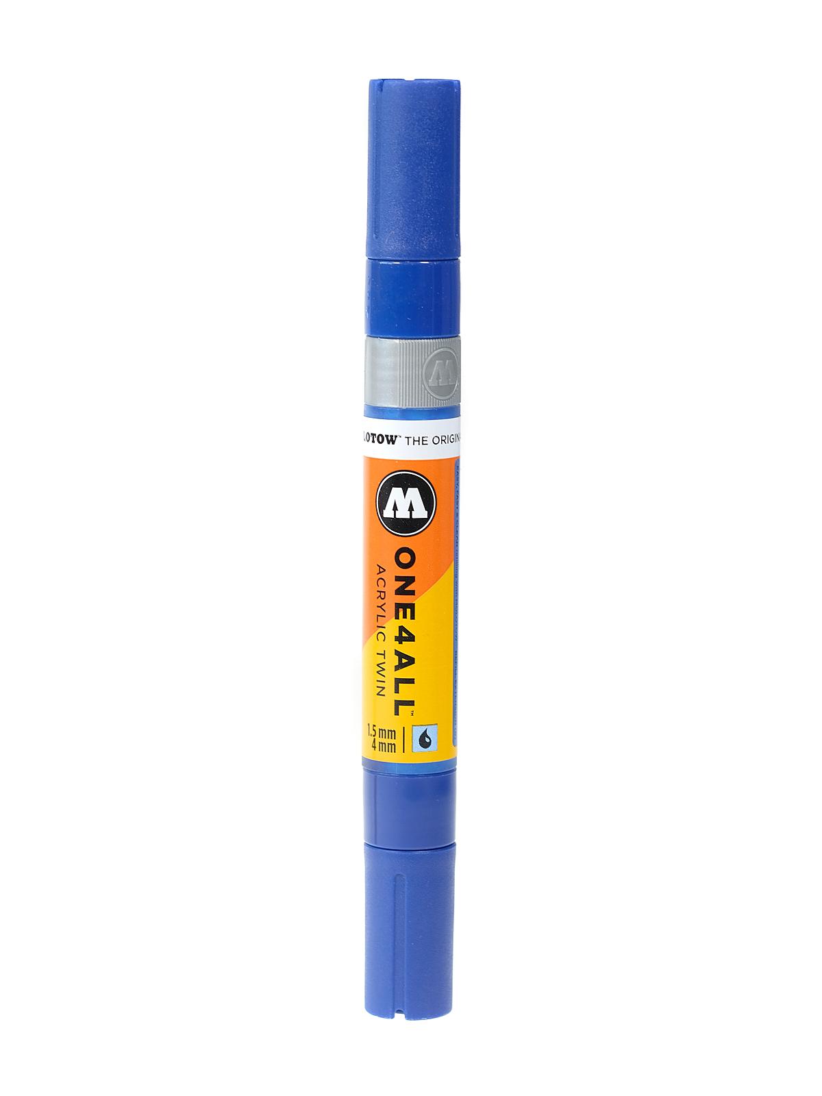 One4All Acrylic Twin Double Ended Pump Markers true blue 204 each