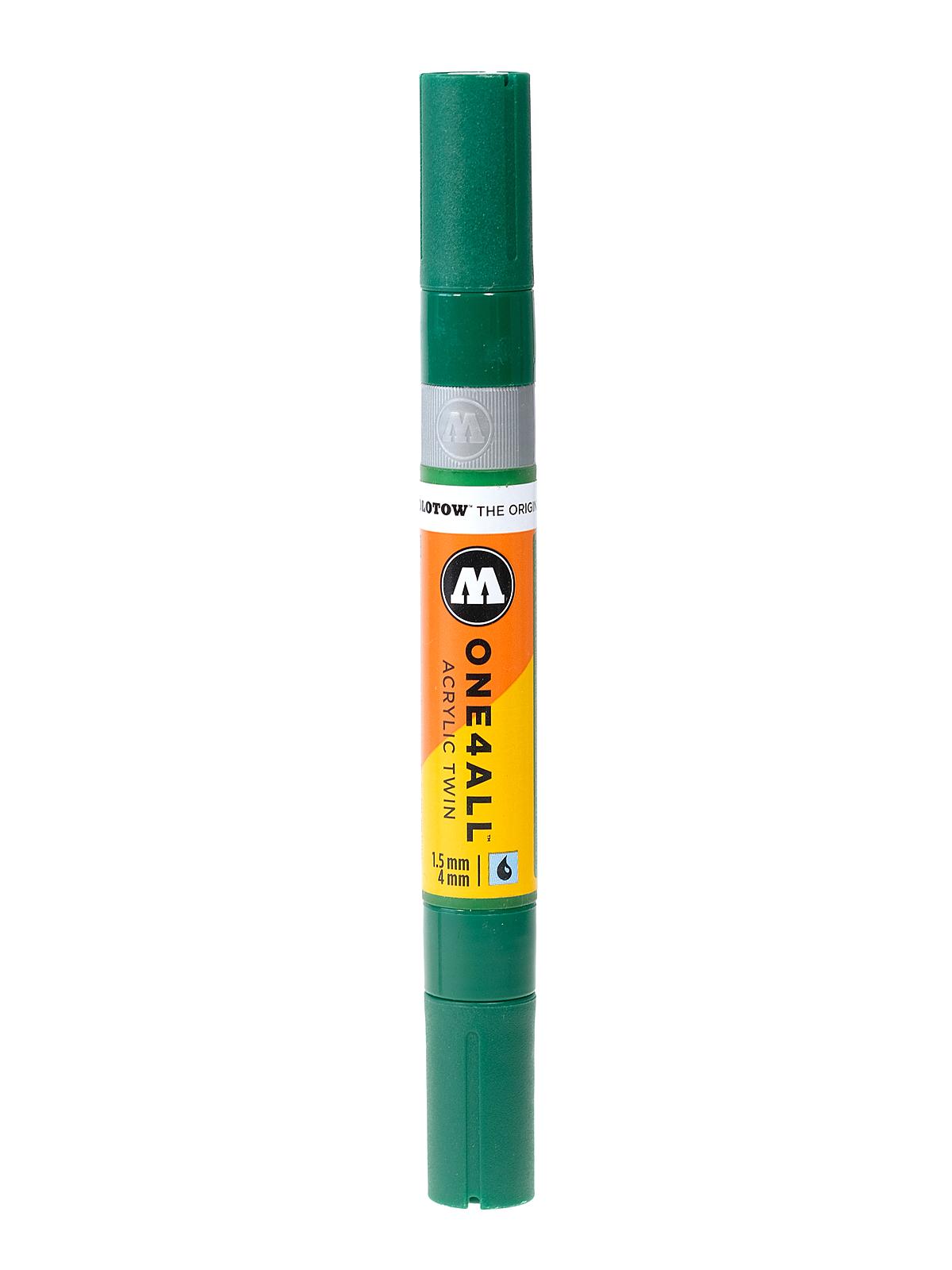 One4All Acrylic Twin Double Ended Pump Markers mister green 096 each