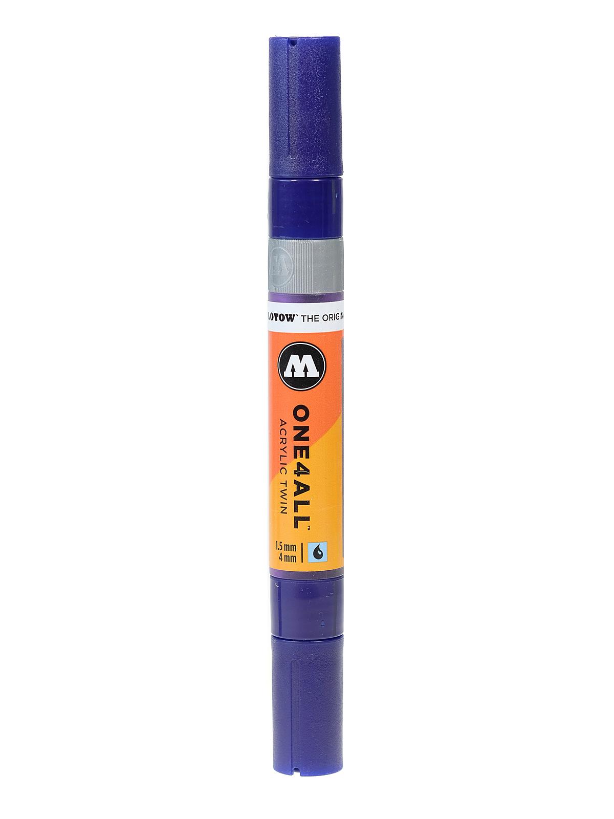 One4All Acrylic Twin Double Ended Pump Markers violet dark 043 each