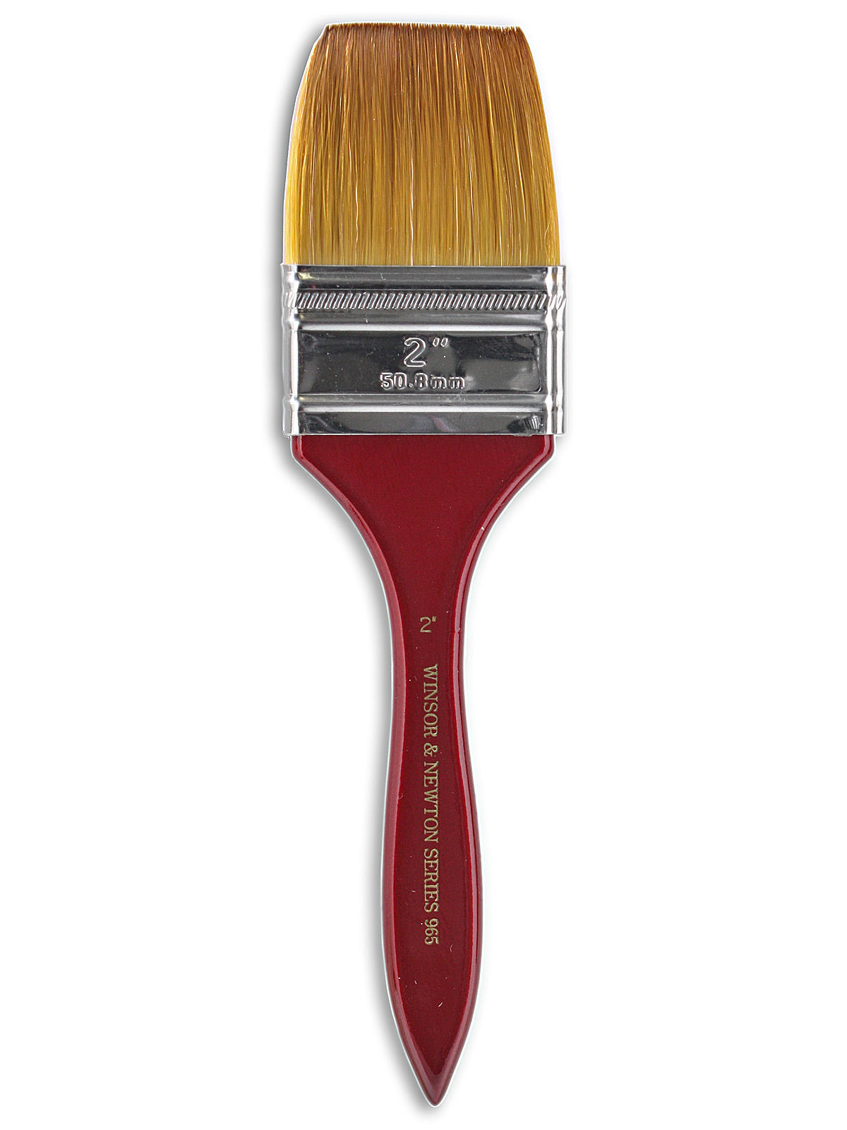 Series 965 Golden Nylon & Natural Hair Wash Brushes 2 in.