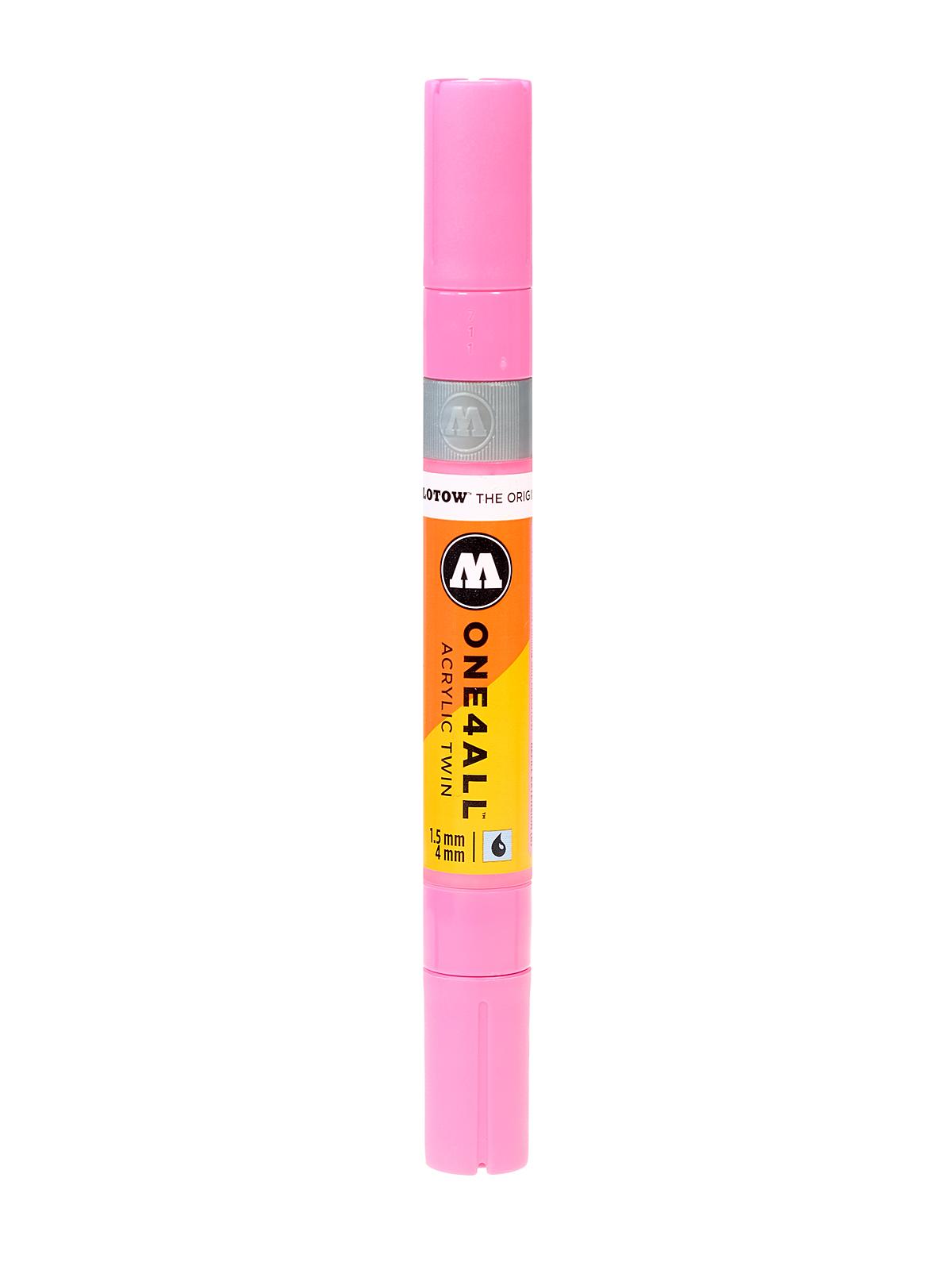 One4All Acrylic Twin Double Ended Pump Markers neon pink 200 each
