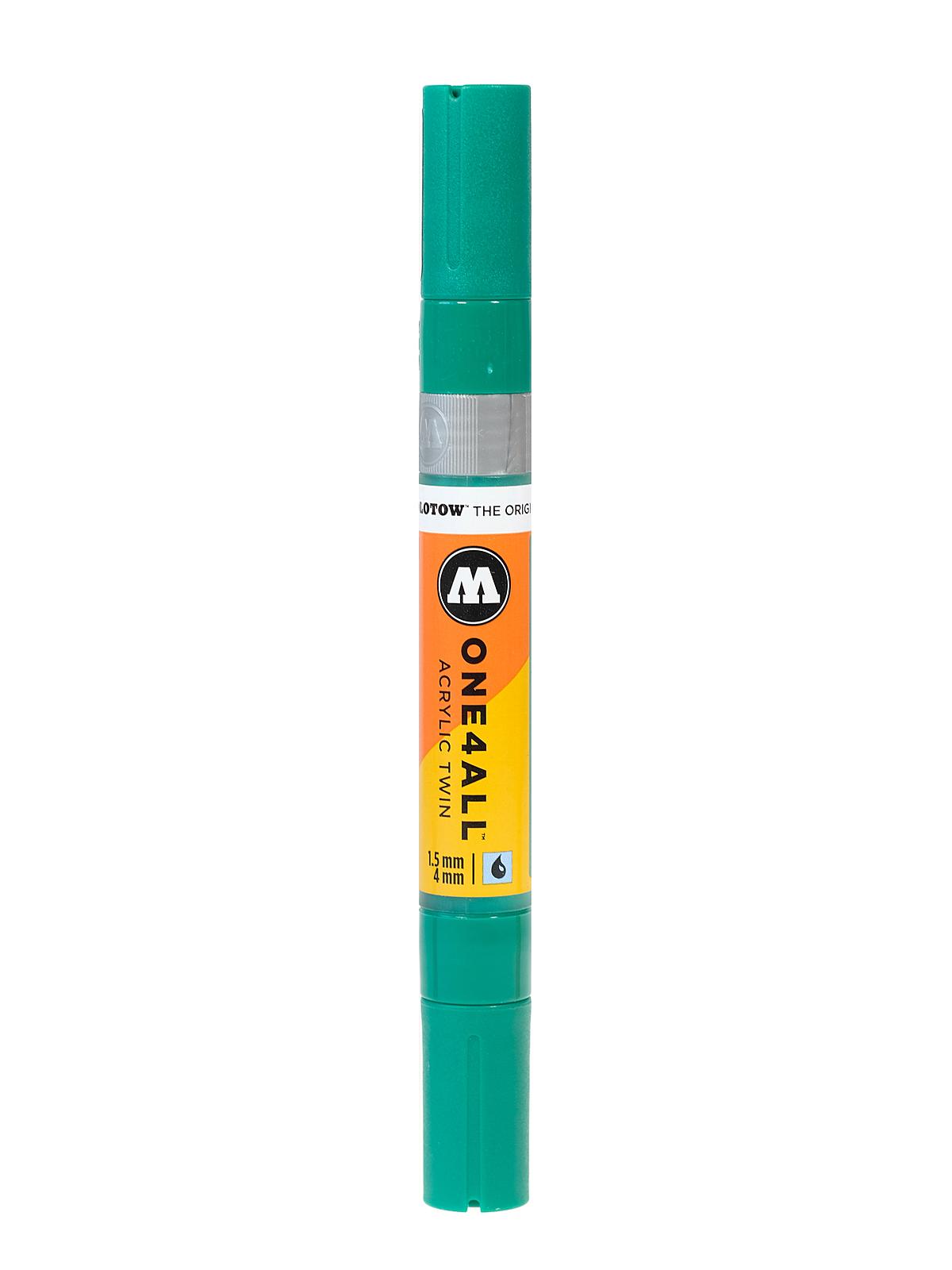 One4All Acrylic Twin Double Ended Pump Markers lagoon blue 206 each