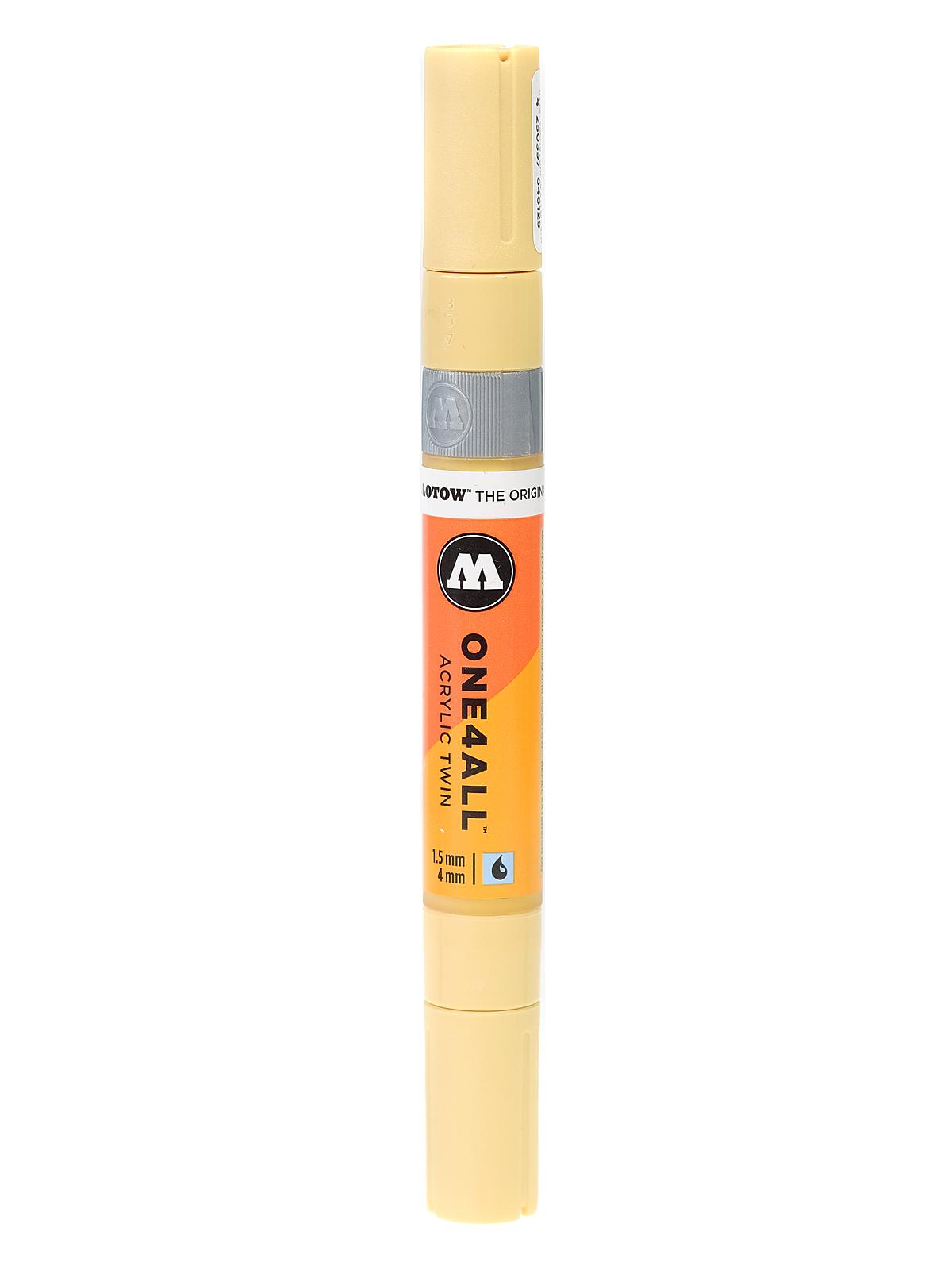 One4All Acrylic Twin Double Ended Pump Markers sahara beige pastel 009 each