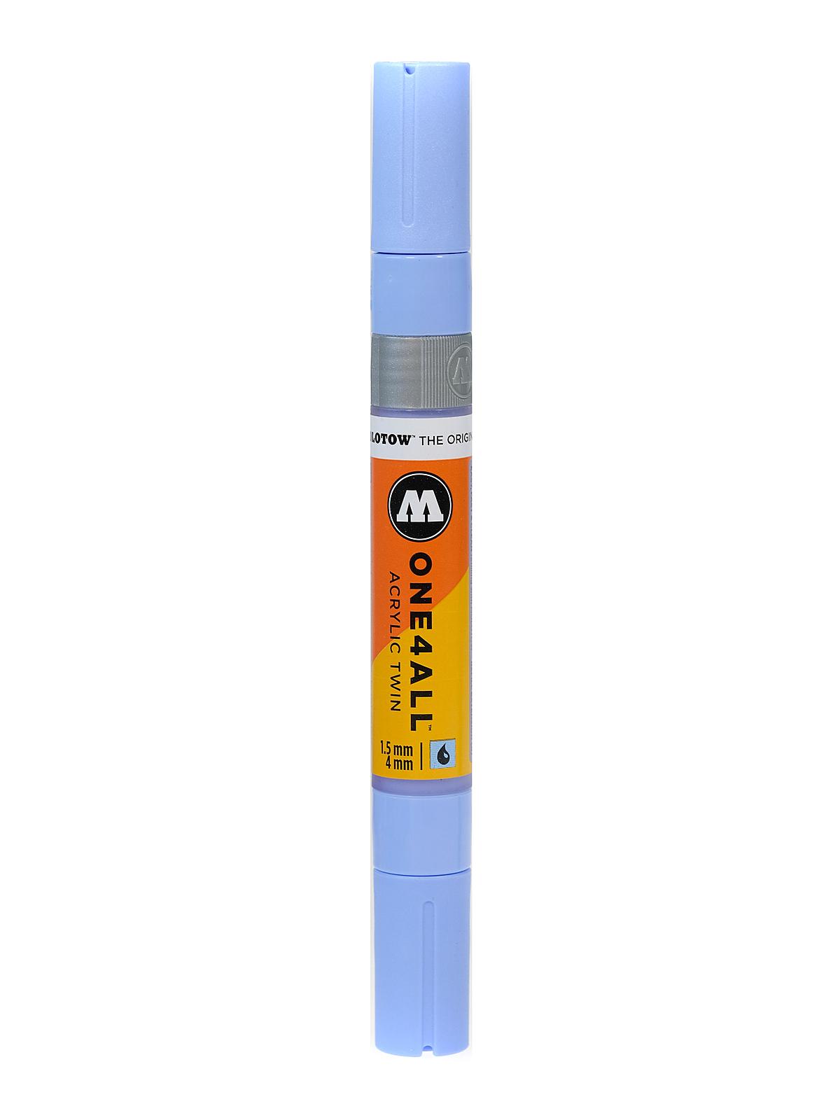 One4All Acrylic Twin Double Ended Pump Markers blue violet pastel 209 each