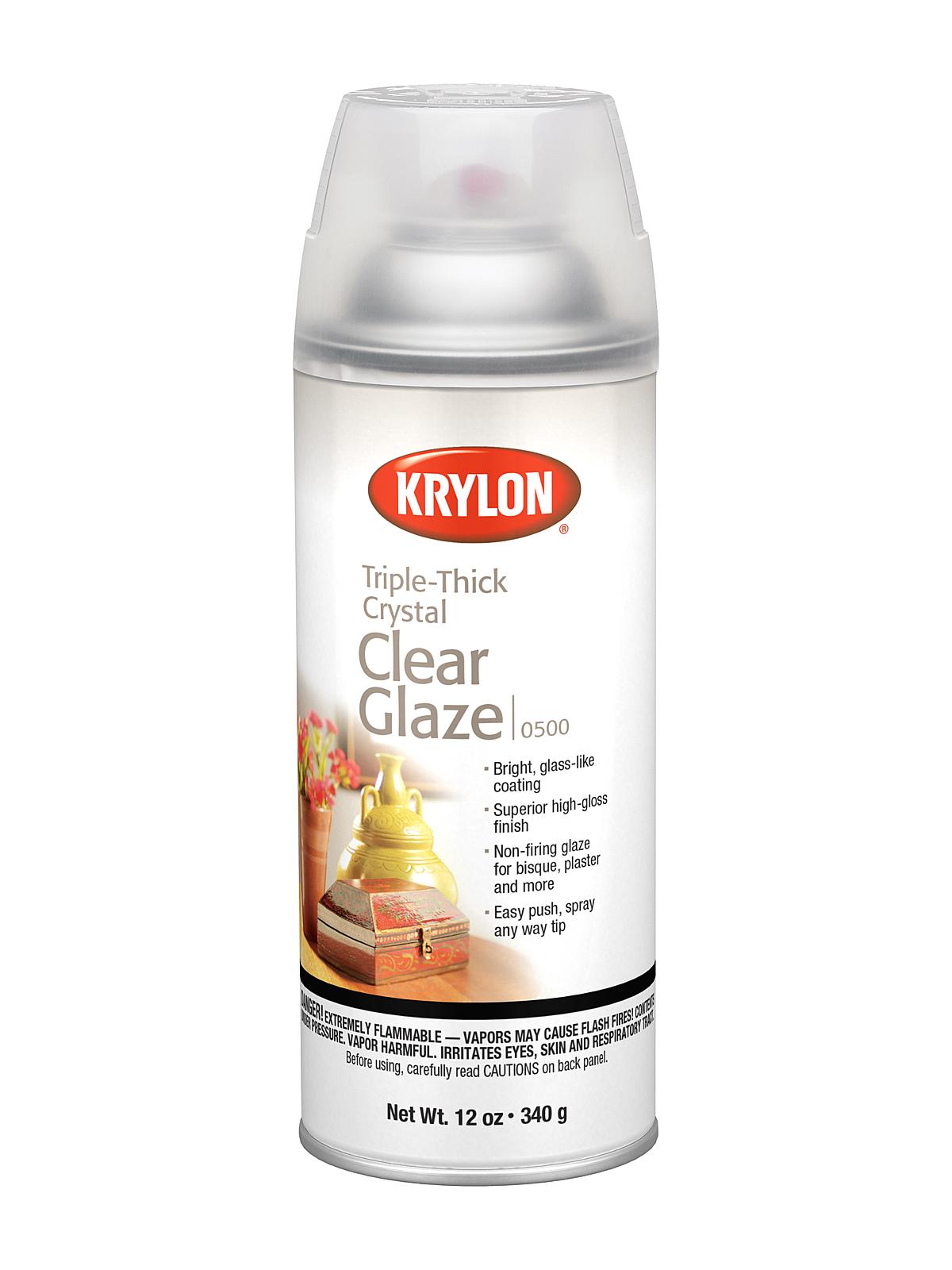 Crystal Clear Spray Triple-Thick Glaze 12 oz. can