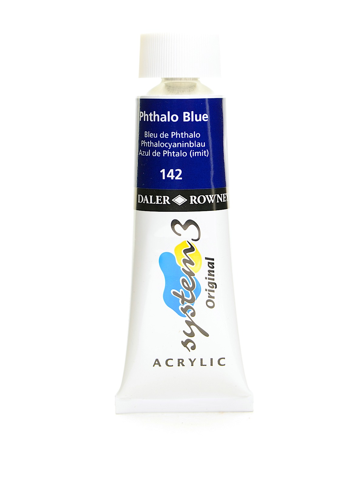 System 3 Acrylic Colour Phthalo Blue (phthalocyanine) 75 Ml