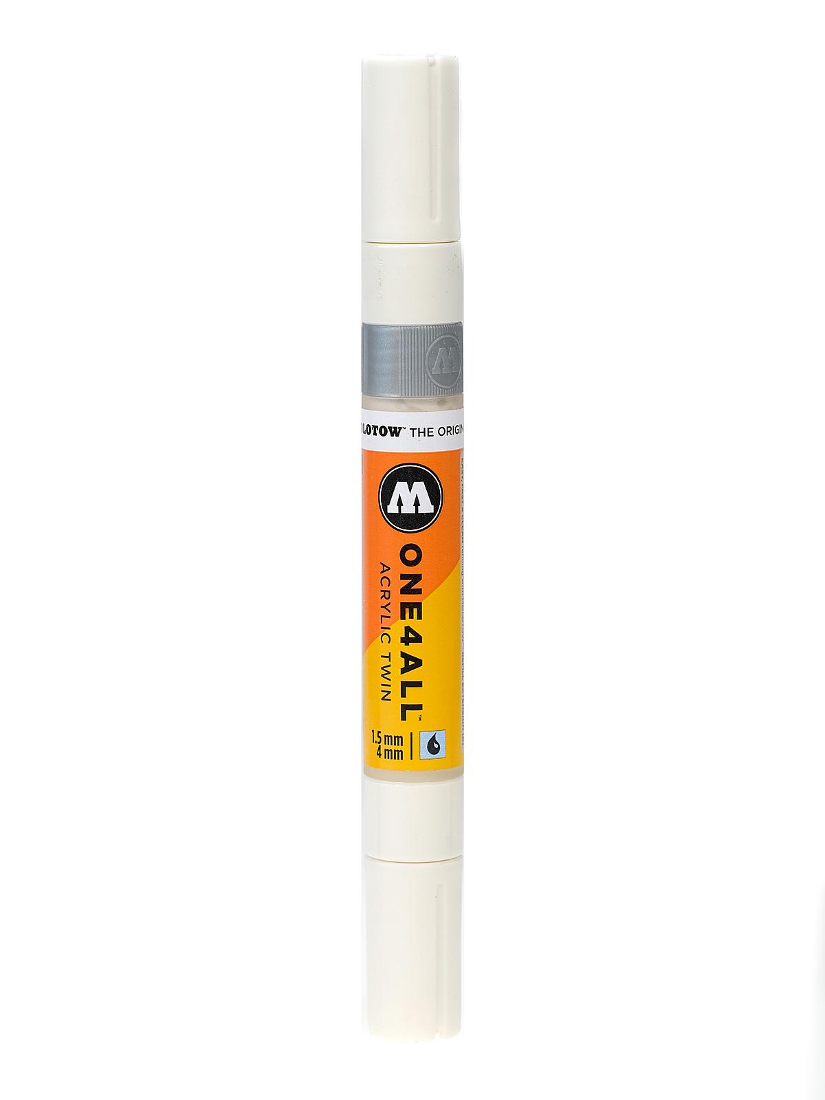 One4All Acrylic Twin Double Ended Pump Markers nature white 229 each