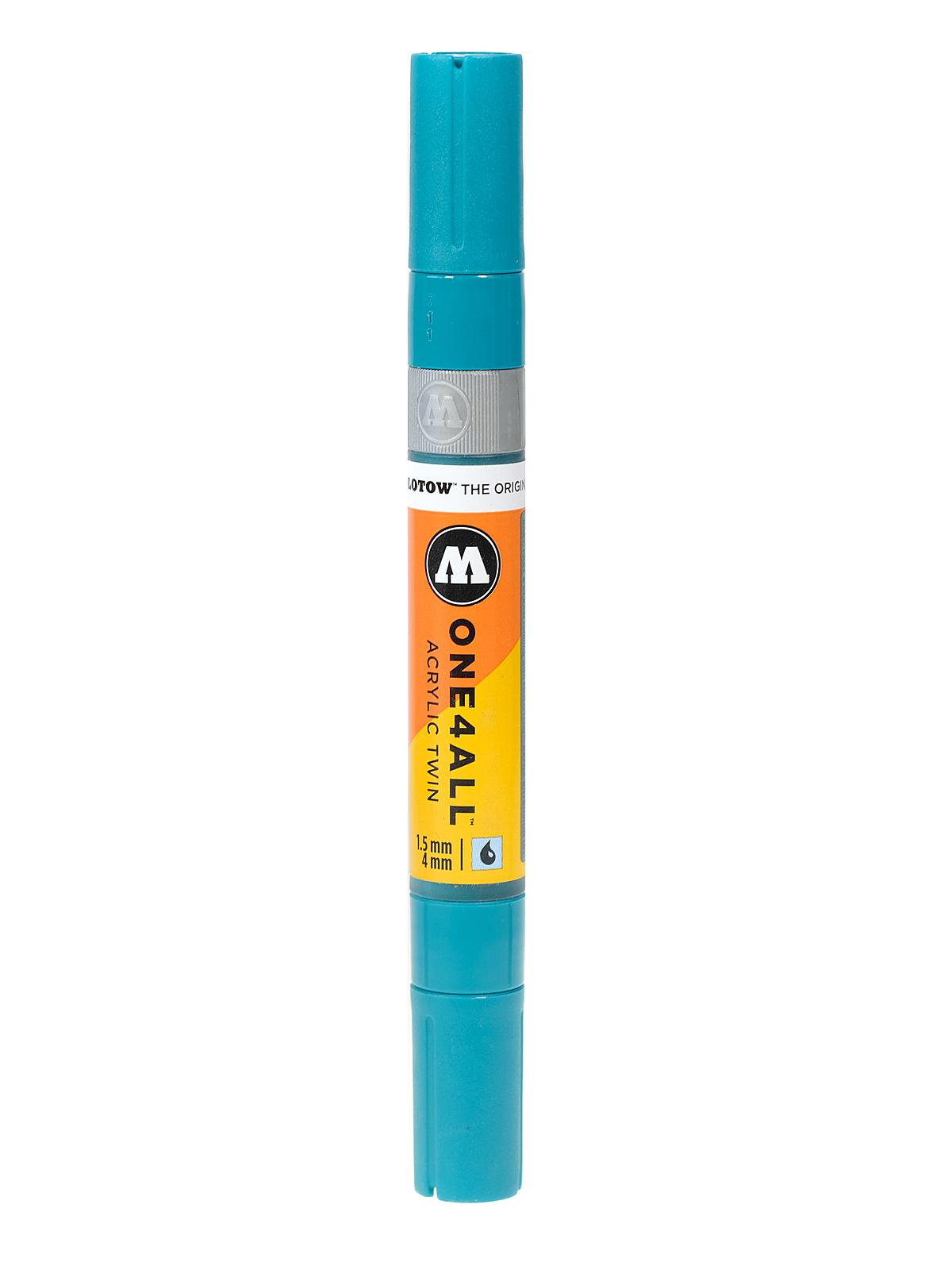One4All Acrylic Twin Double Ended Pump Markers turquoise 235 each