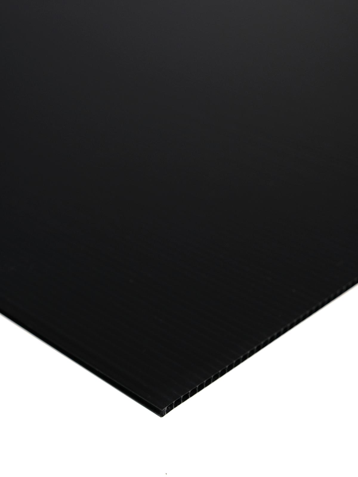 Plasticor Corrugated Boards Black 20 In. X 30 In.