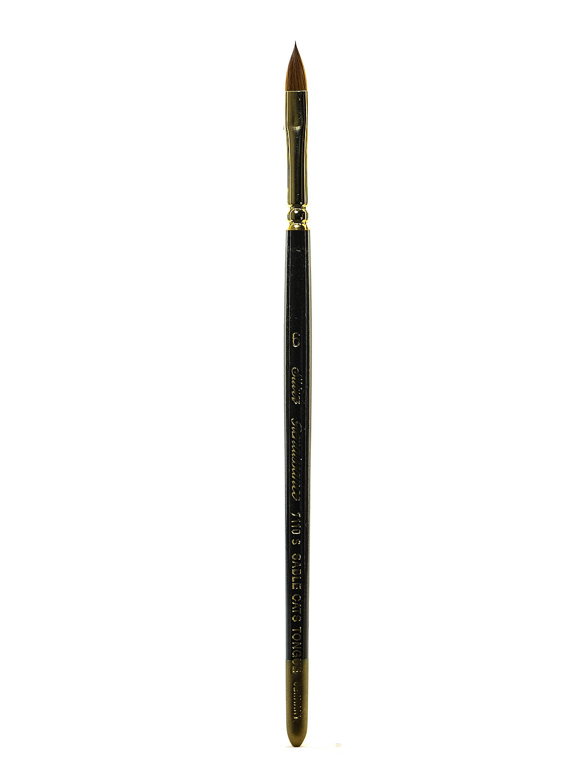 Renaissance Series Brushes Short Handle 6 cat''s tongue