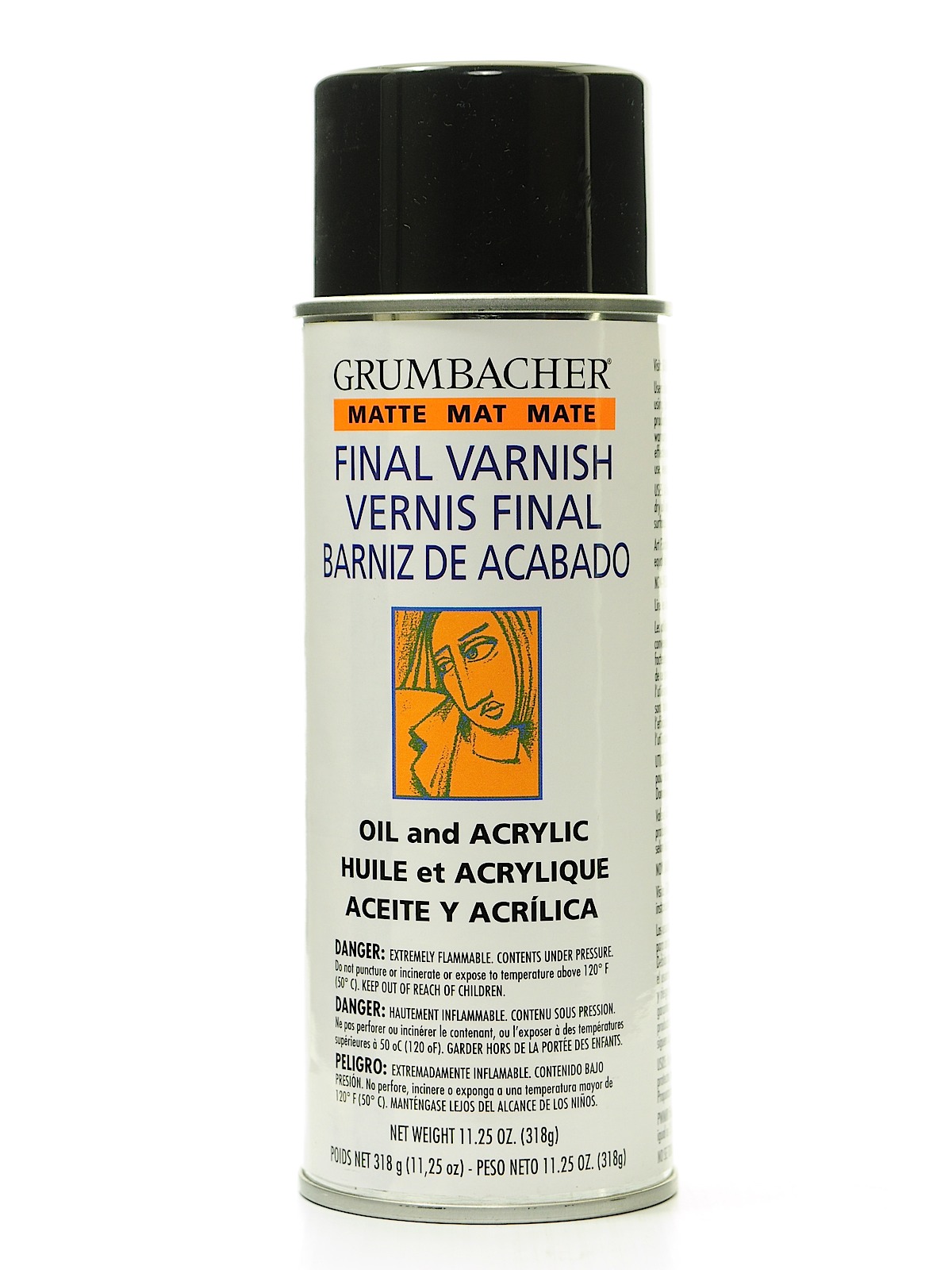 Picture and Oil Painting Varnish matte 11.25 oz.