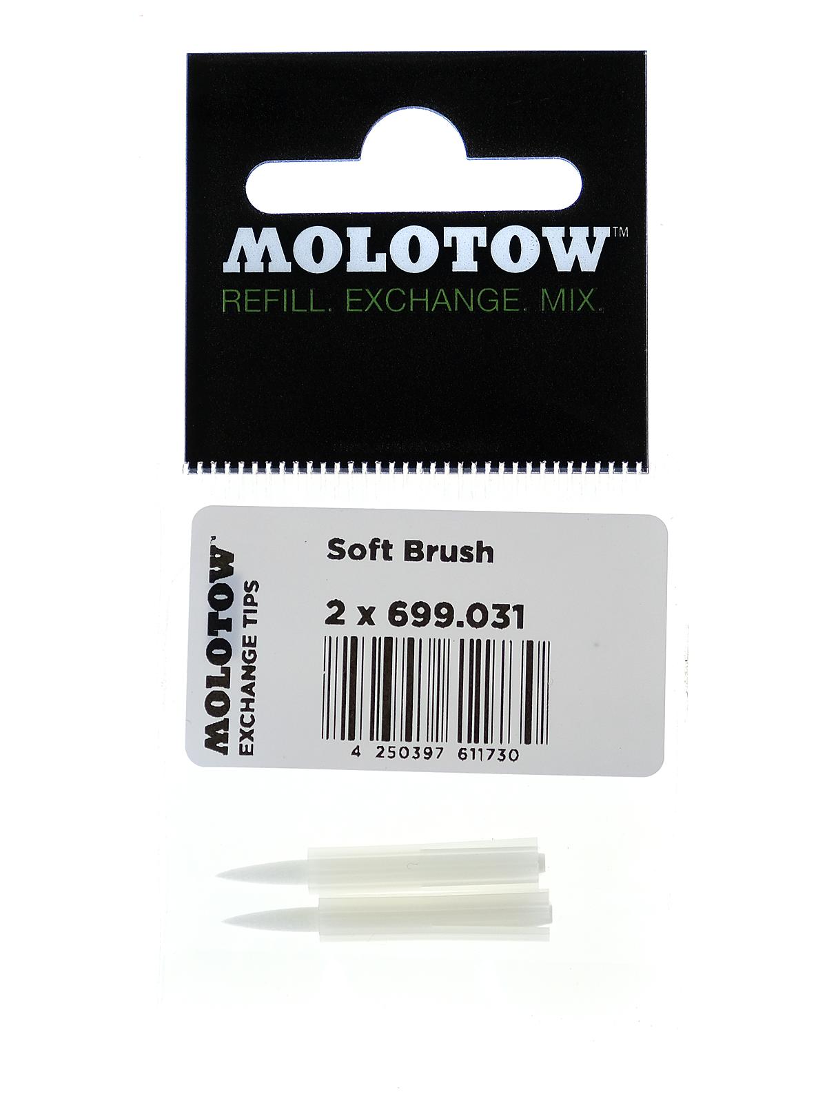 Nibs One4All brush tip 1 mm pack of 2