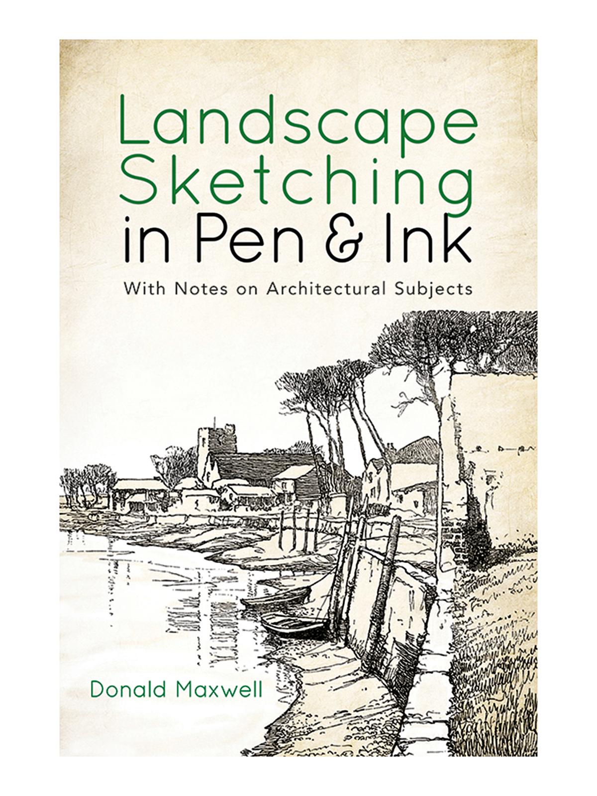 Landscape Sketching in Pen and Ink each