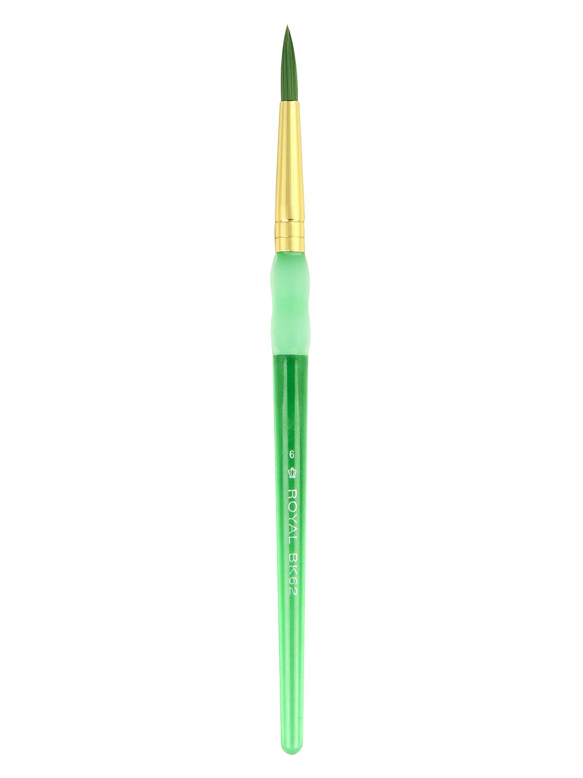 Big Kid's Choice Brushes round 6 green