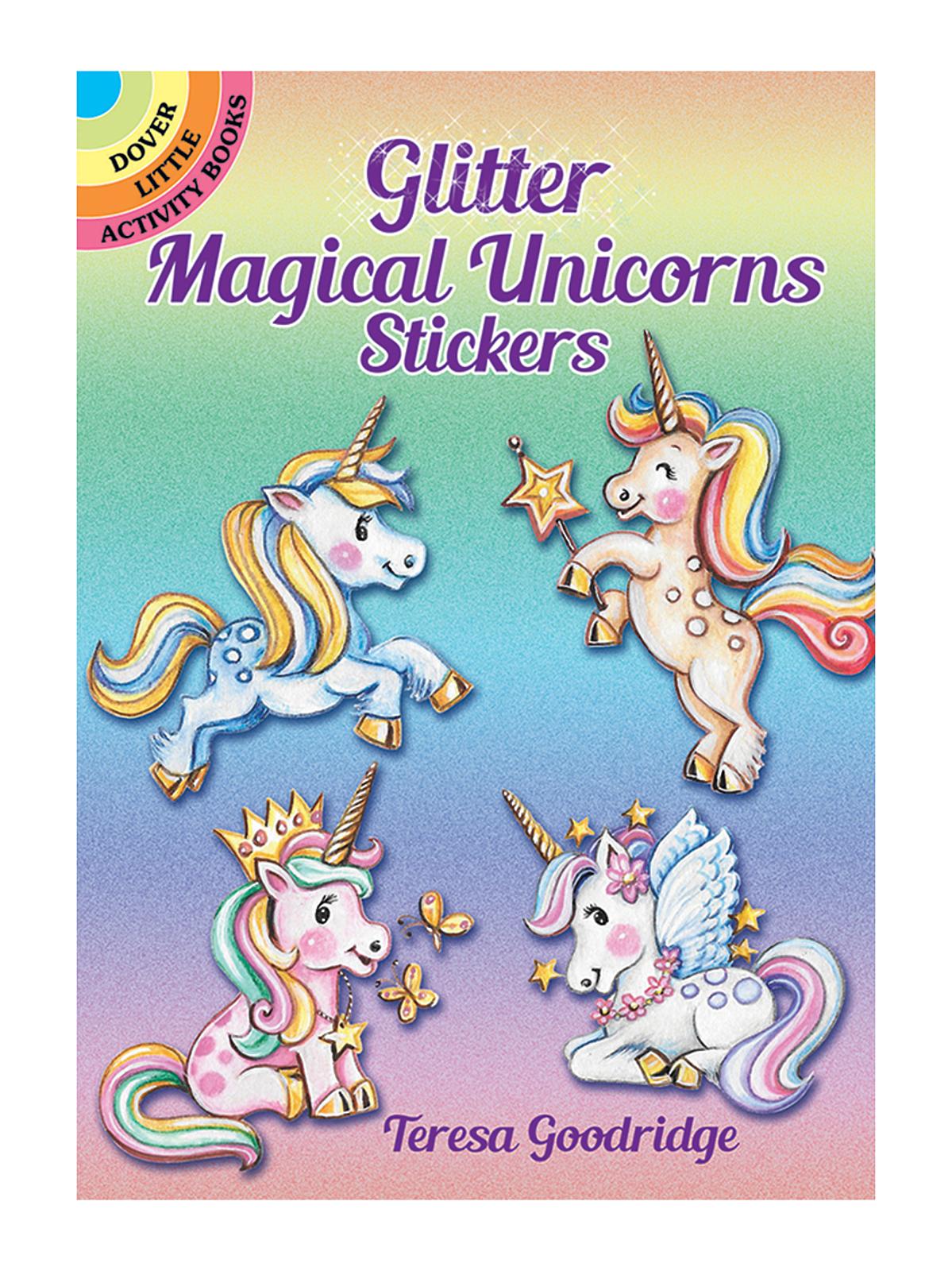 Little Activity Sticker Books Glitter Magical Unicorns