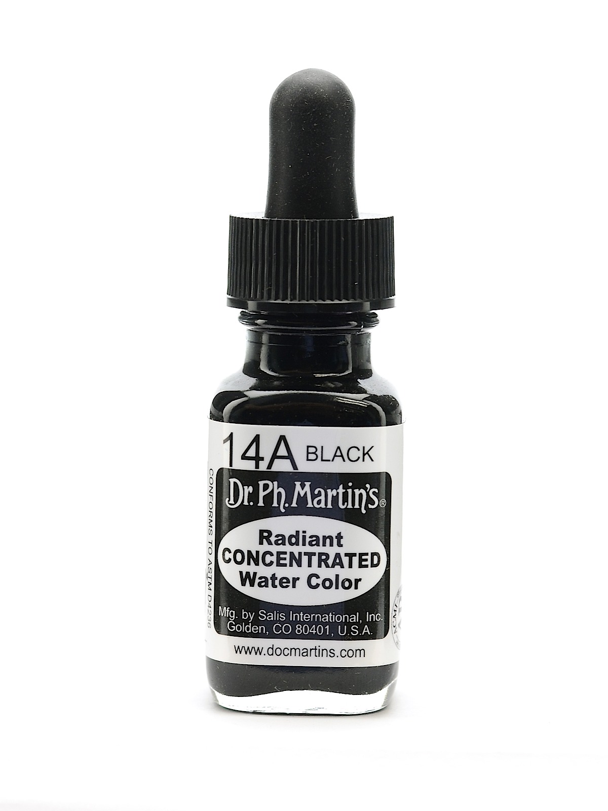 Radiant Concentrated Watercolors black 1 2 oz.