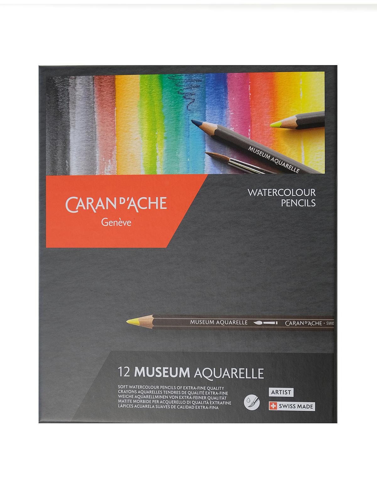 Museum Aquarelle Pencils Sets set of 12 traditional