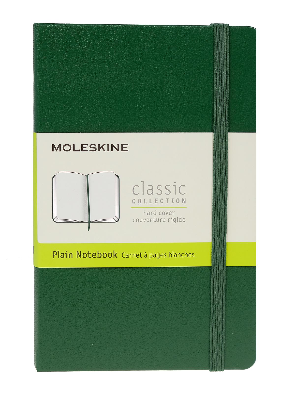 Classic Hard Cover Notebooks myrtle green 3 1 2 in. x 5 1 2 in. 192 pages, unlined