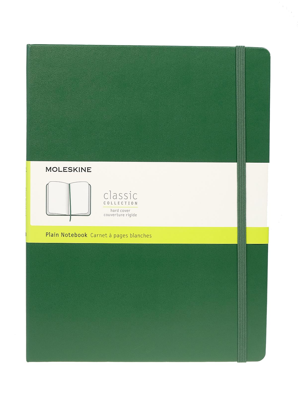 Classic Hard Cover Notebooks myrtle green 7 1 2 in. x 9 3 4 in. 192 pages, unlined