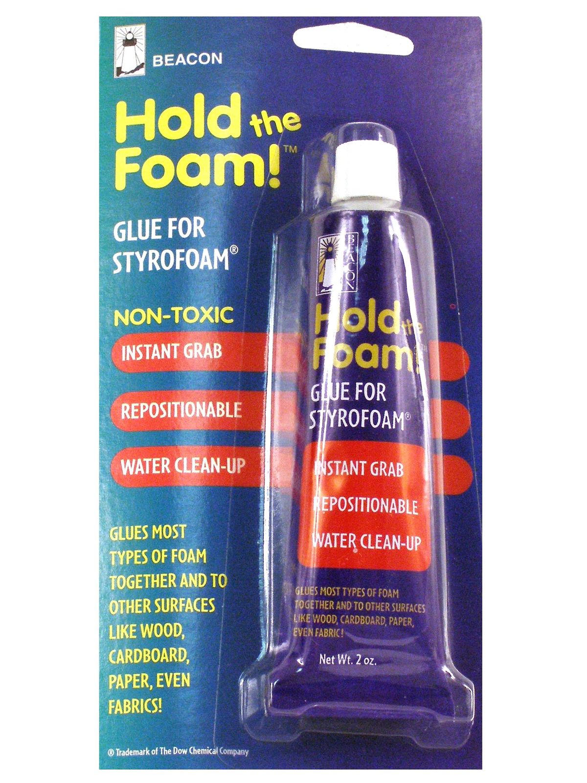 Hold The Foam Adhesive 2 Oz.