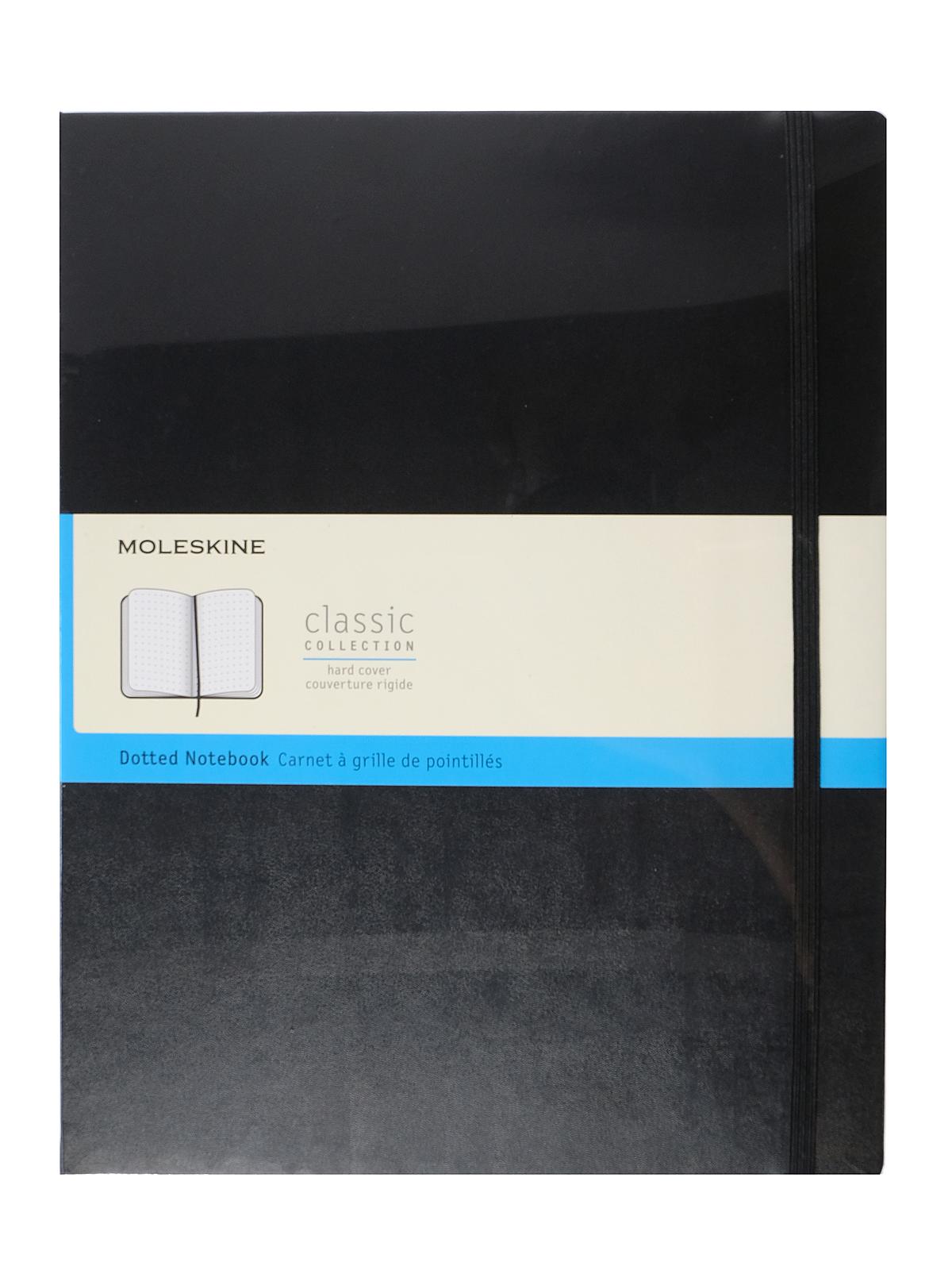 Classic Hard Cover Notebooks black 7 1 2 in. x 9 3 4 in. 192 pages, dotted