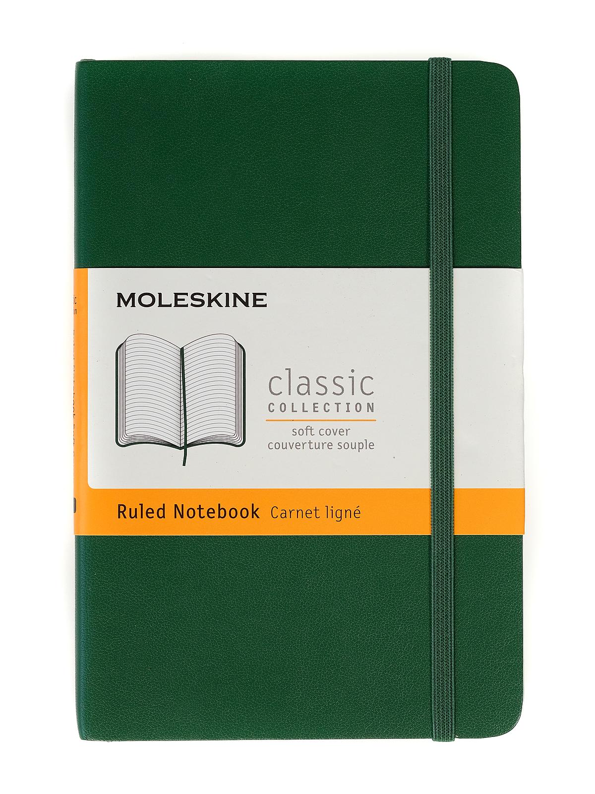 Classic Soft Cover Notebooks myrtle green 3 1 2 in. x 5 1 2 in. 192 pages, lined