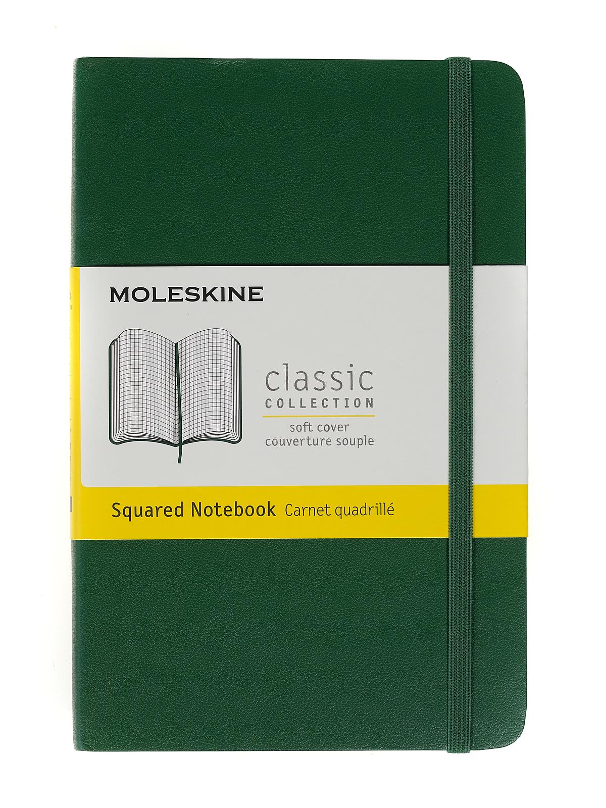 Classic Soft Cover Notebooks myrtle green 3 1 2 in. x 5 1 2 in. 192 pages, squared