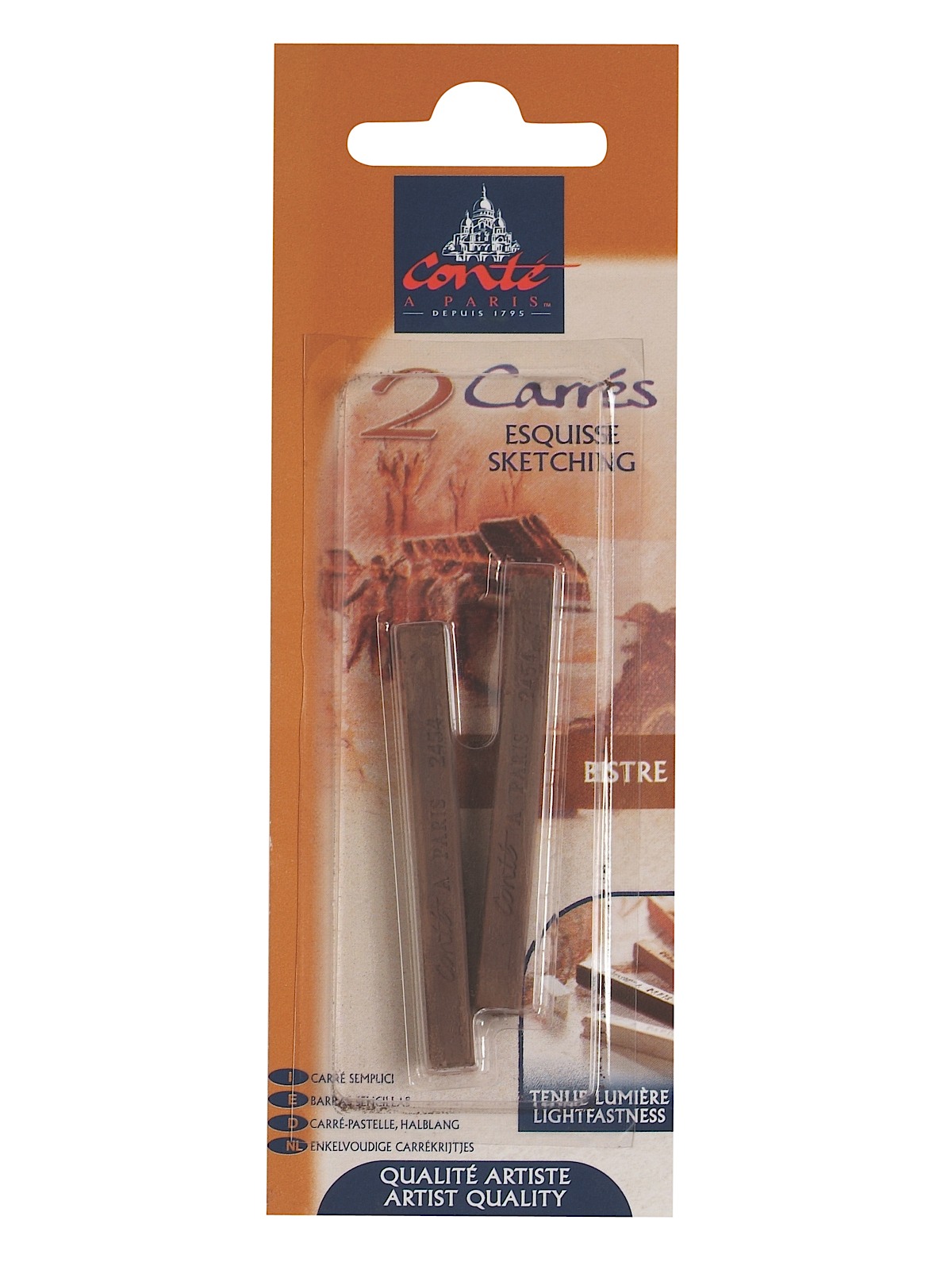 Crayons Bistre B Pack Of 2