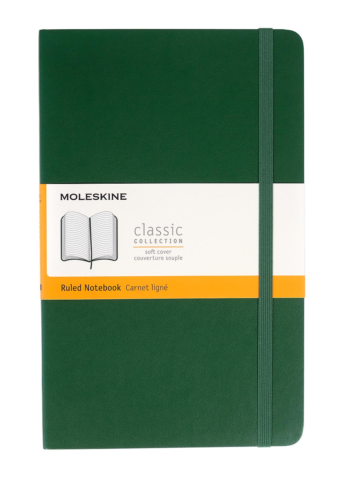 Classic Soft Cover Notebooks Myrtle Green 5 In. X 8 1 4 In. 192 Pages, Lined