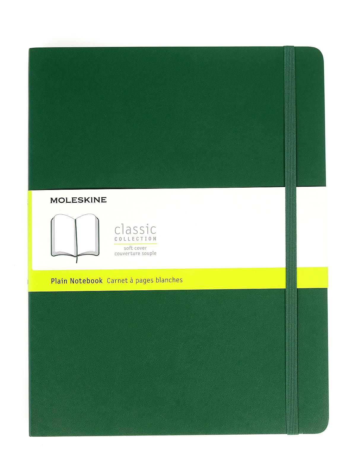 Classic Soft Cover Notebooks Myrtle Green 7 1 2 In. X 9 3 4 In. 192 Pages, Unlined