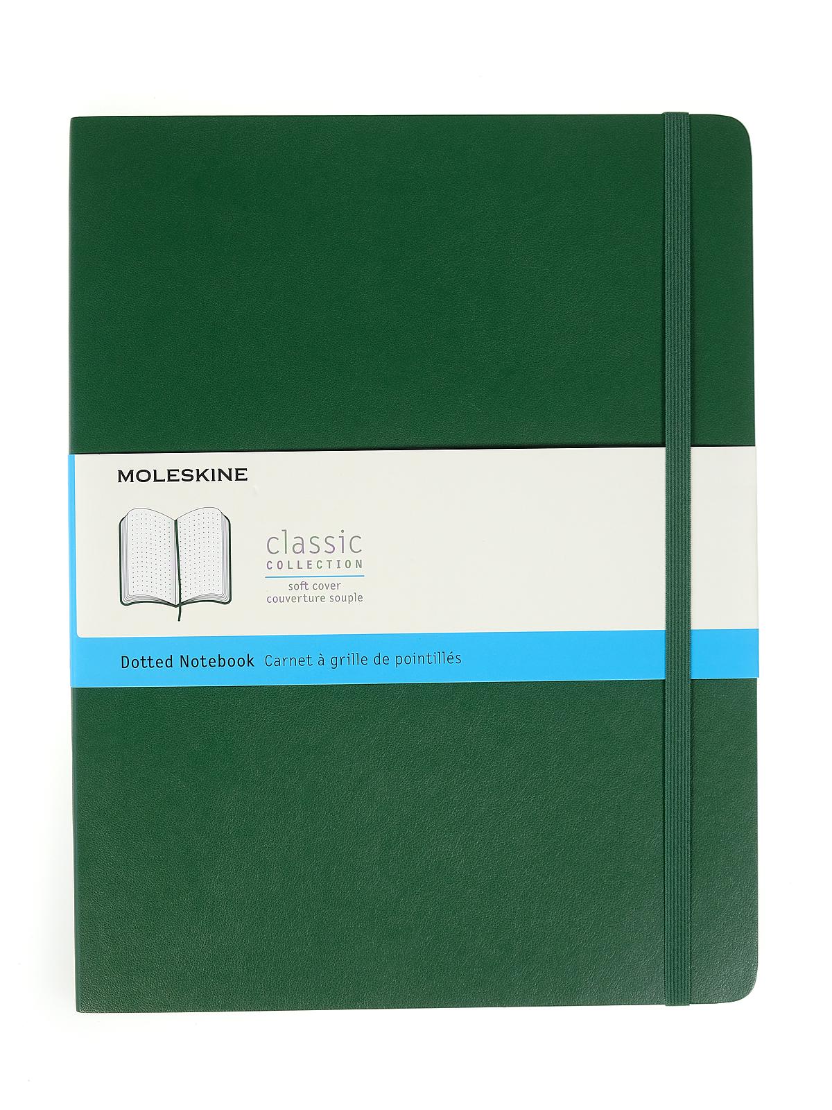 Classic Soft Cover Notebooks myrtle green 7 1 2 in. x 9 3 4 in. 192 pages, dotted