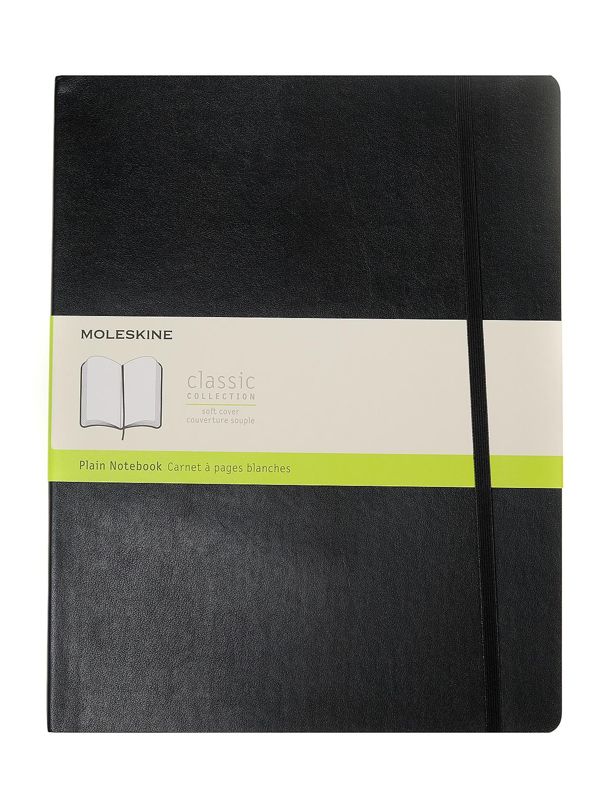 Classic Soft Cover Notebooks black 8 1 2 in. x 11 in. 192 pages, unlined