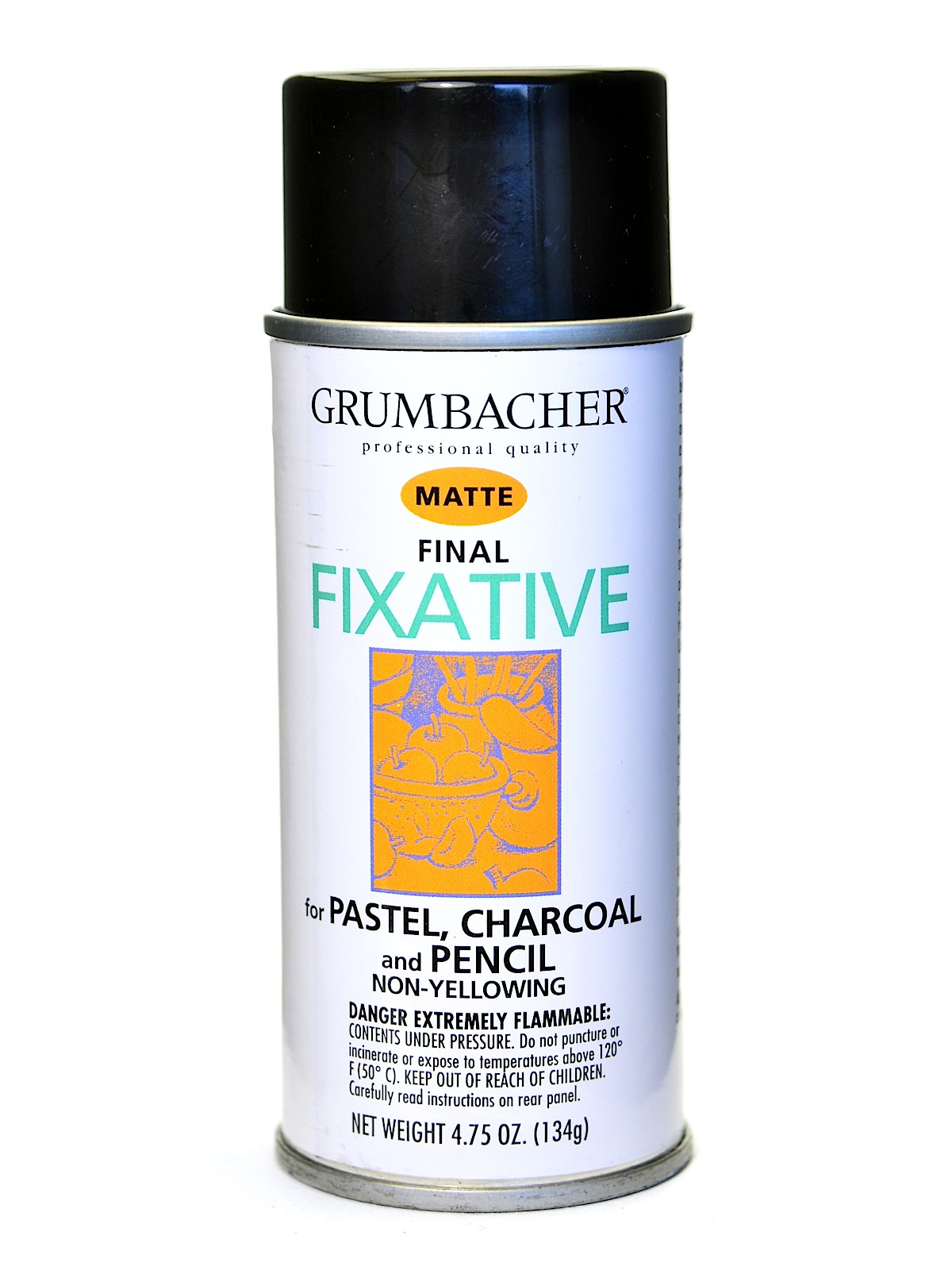Hard Final Spray Fixative Matte 4.75 Oz.