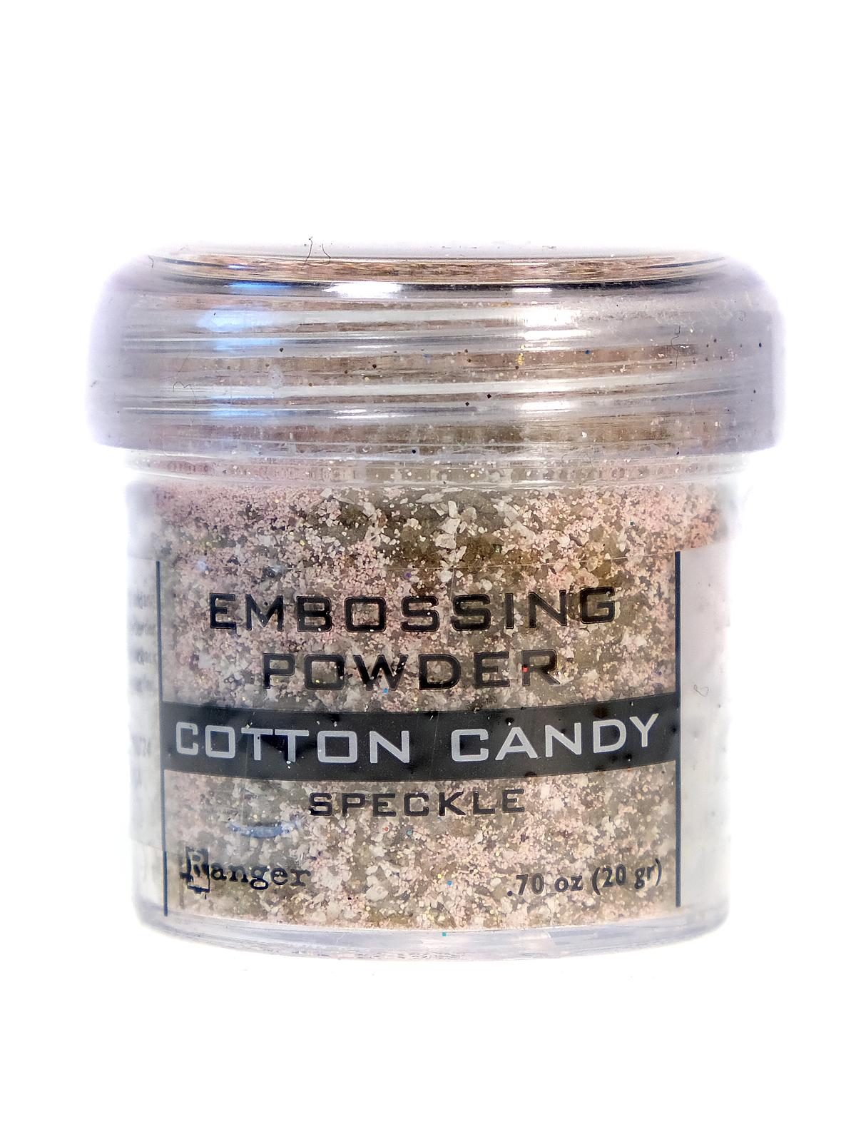 Speckle Embossing Powders cotton candy 1 oz. jar