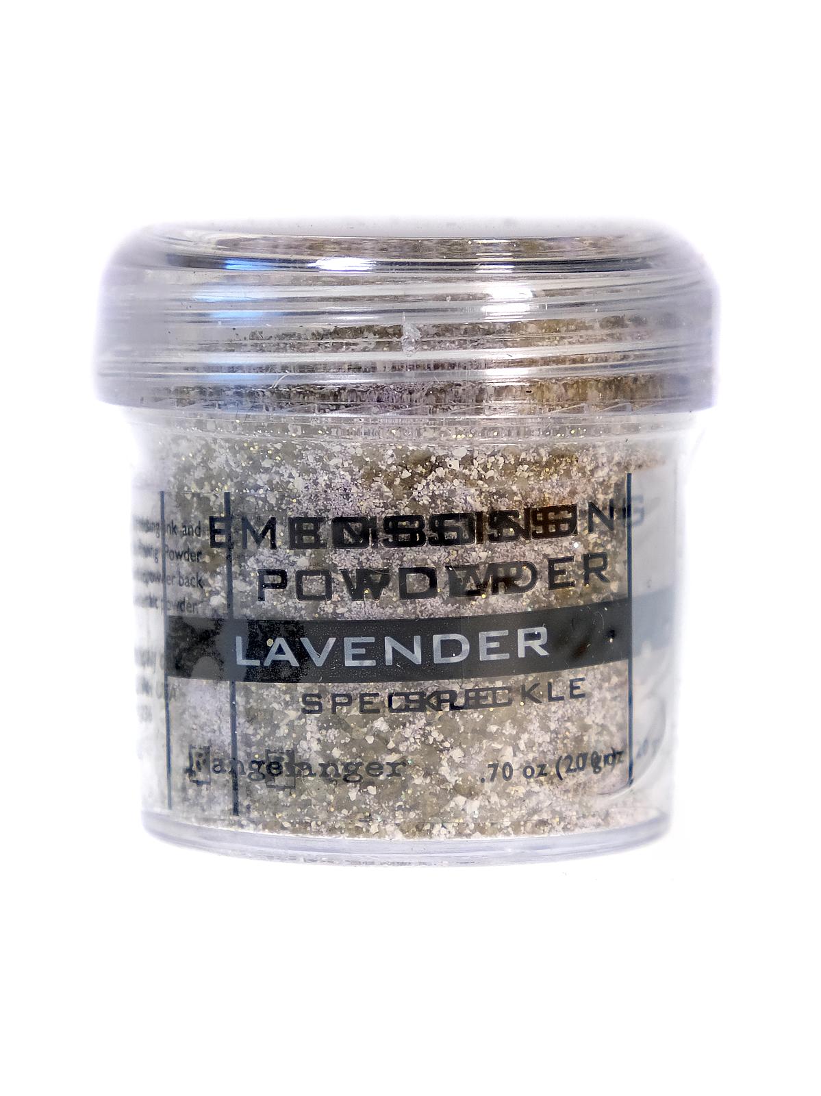 Speckle Embossing Powders lavender 1 oz. jar