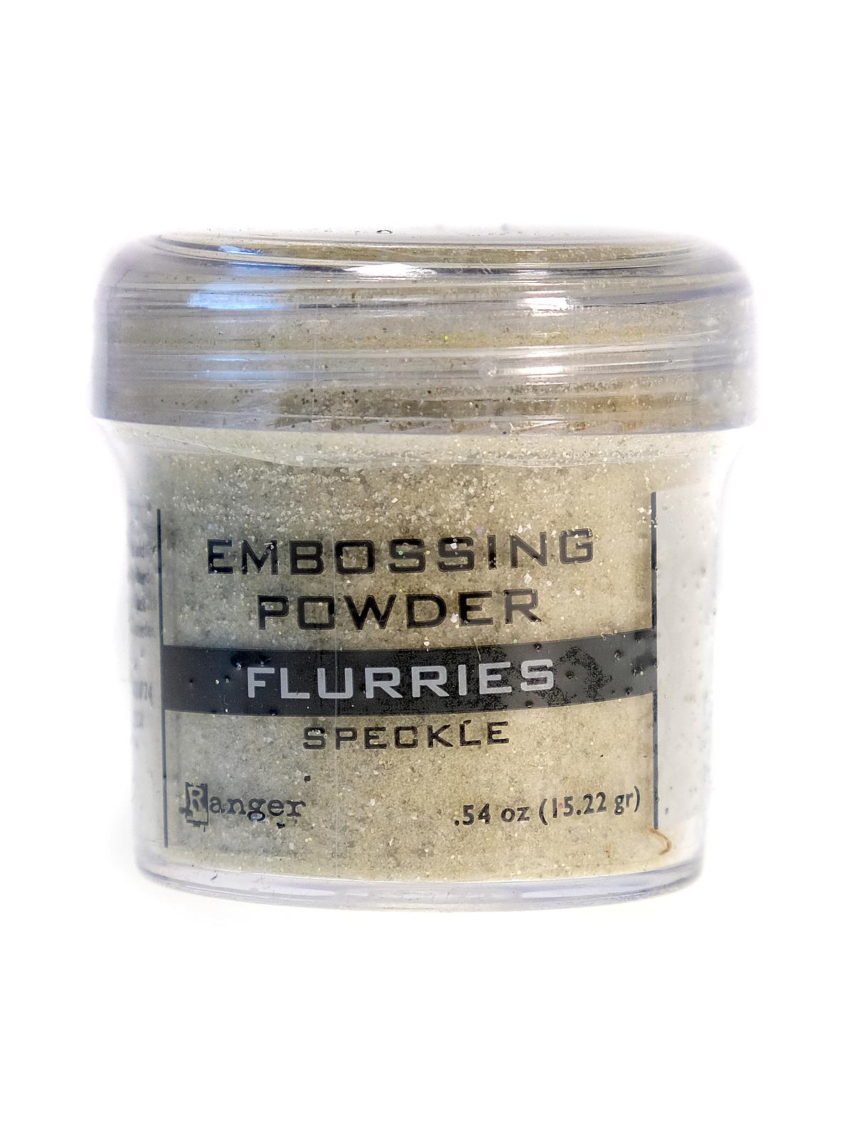 Speckle Embossing Powders flurries 1 oz. jar