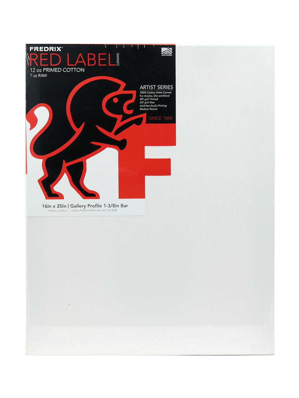 Red Label Gallerywrap Stretched Canvas 16 in. x 20 in. each