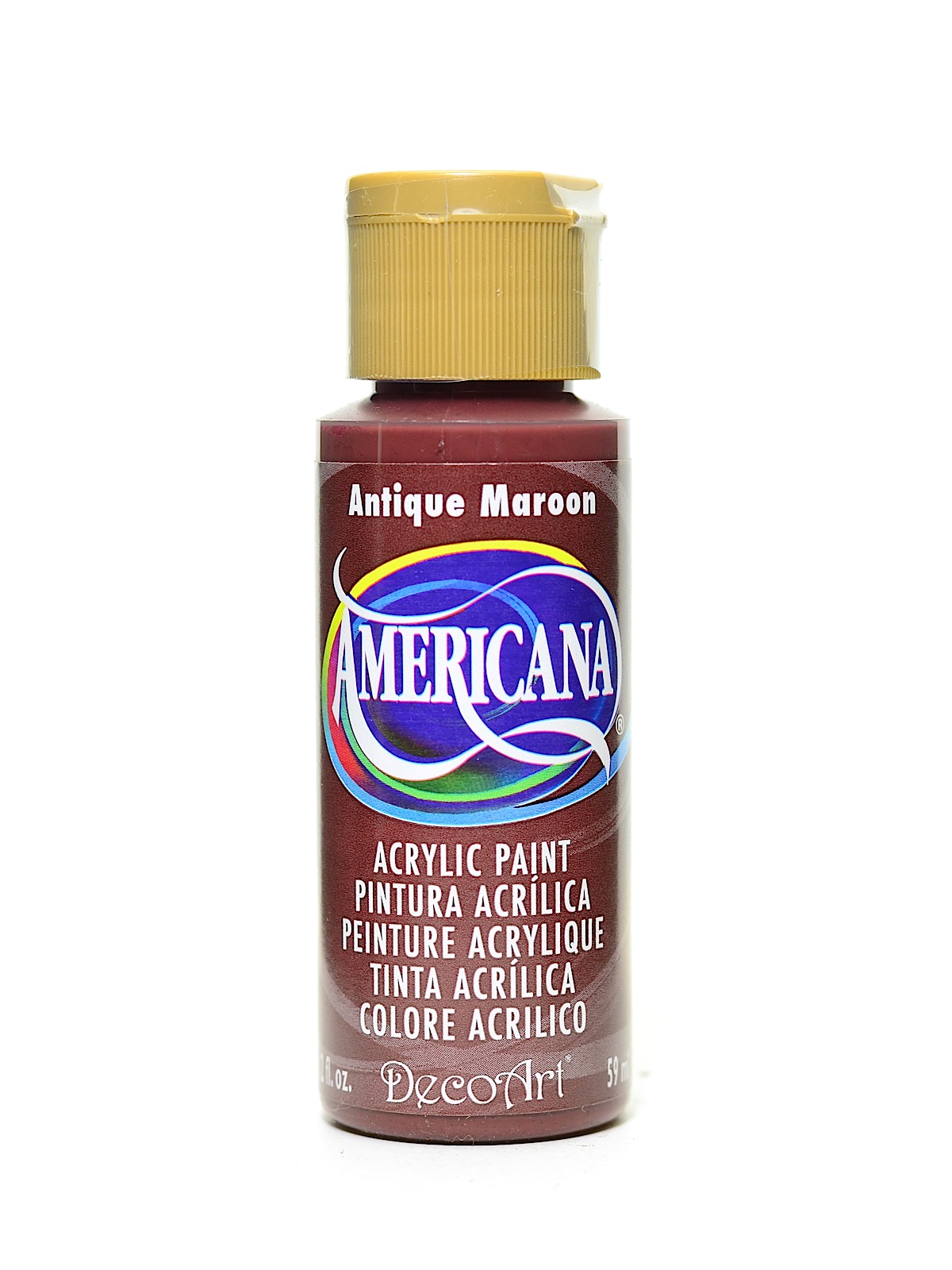 Americana Acrylic Paints antique maroon 2 oz.