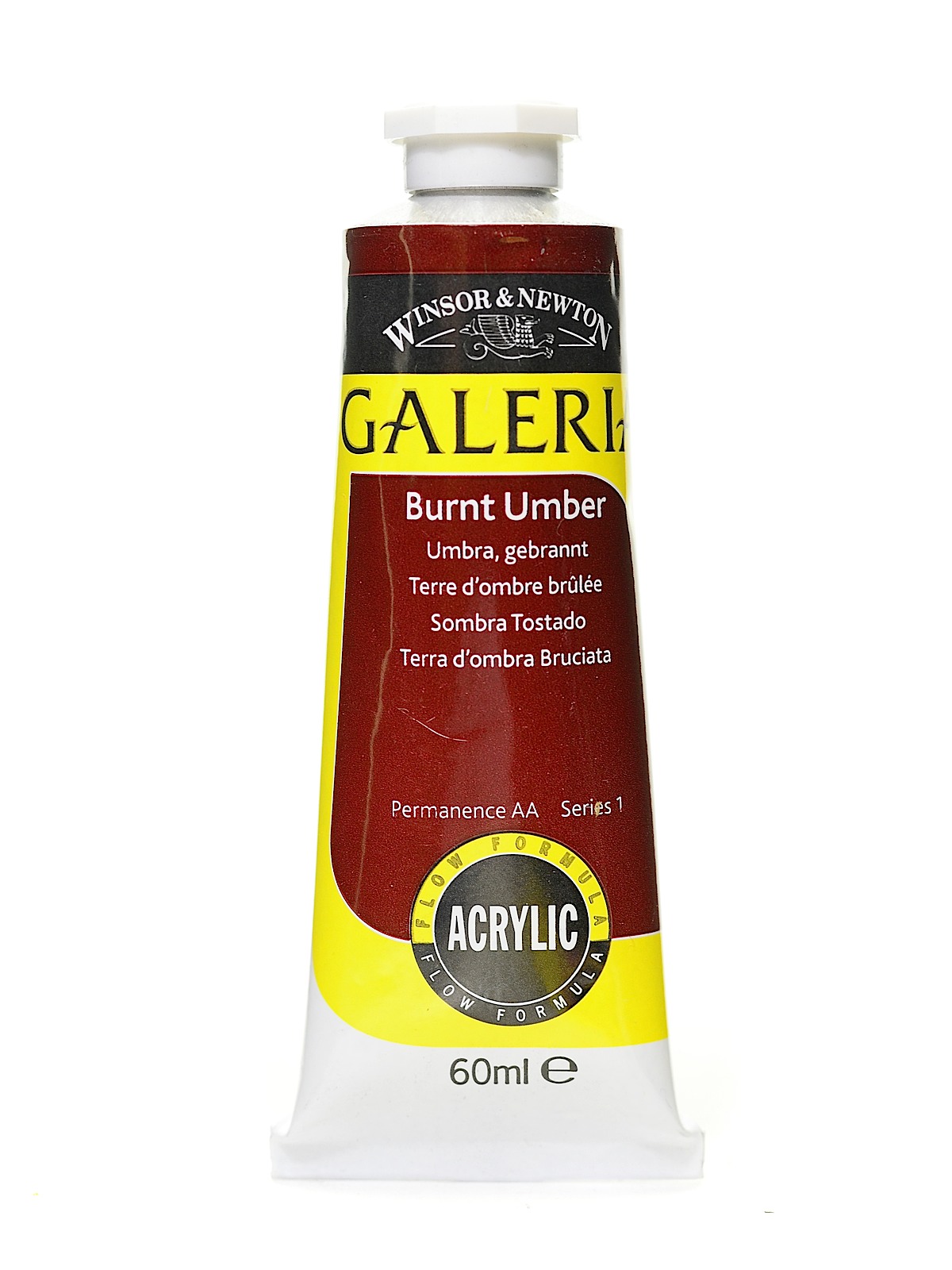 Galeria Flow Formula Acrylic Colours burnt umber 60 ml 76