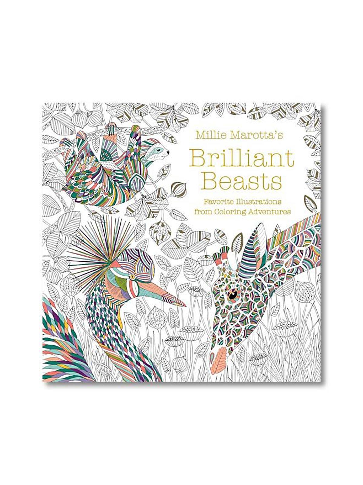 Coloring Books Brilliant Beasts
